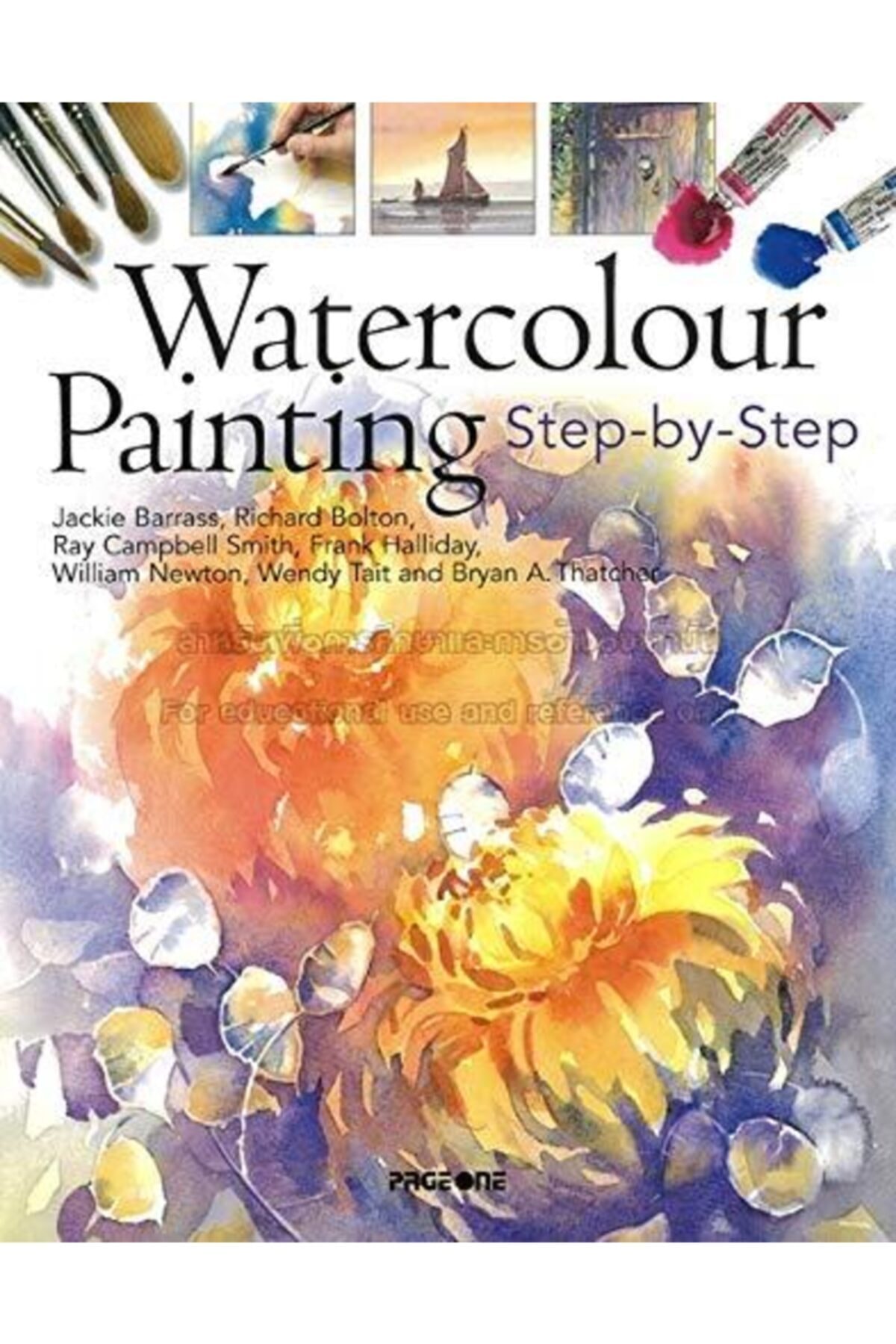 pageone yayınevi Watercolour Painting Step-by-step