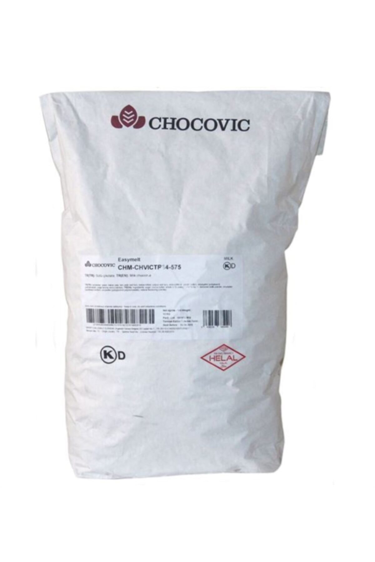 Callebaut Chocovic Bitter Pul Çikolata 10 Kg