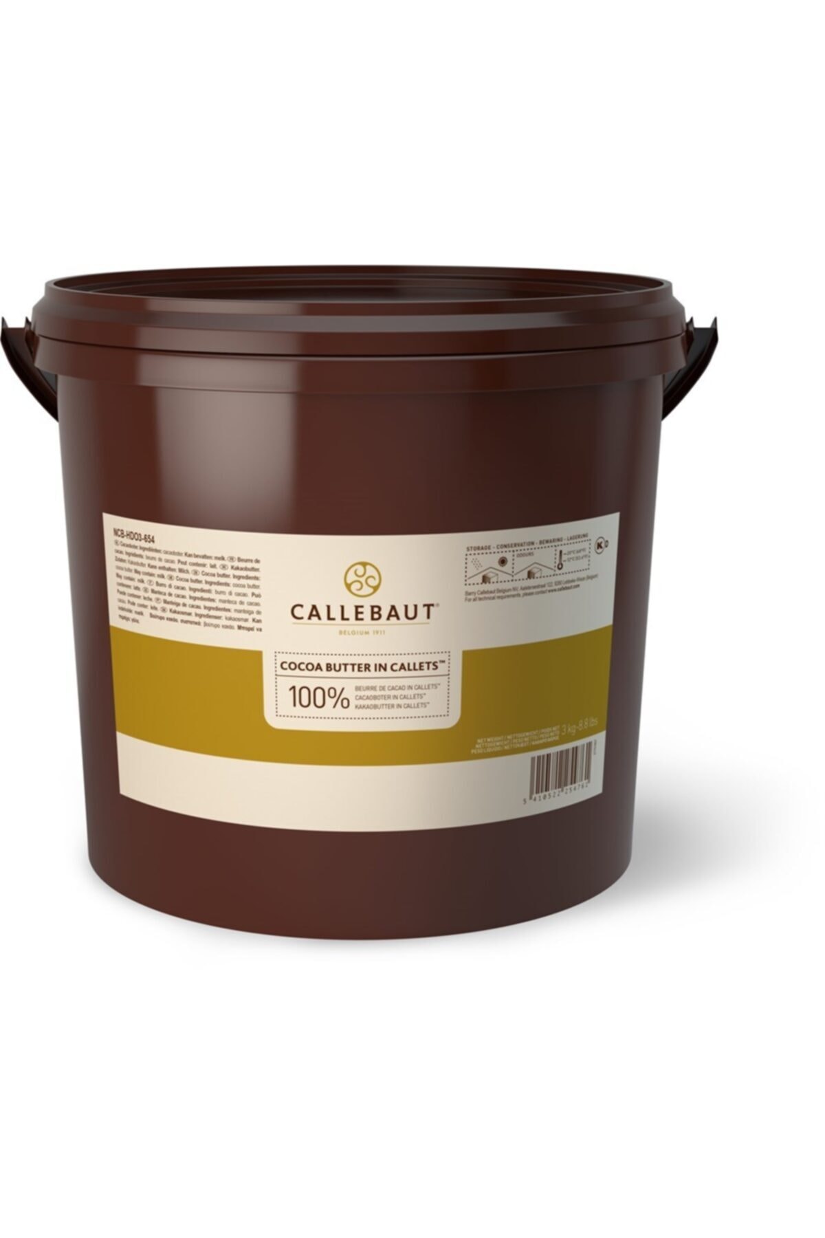 Callebaut Kakao Yağı 3 Kg