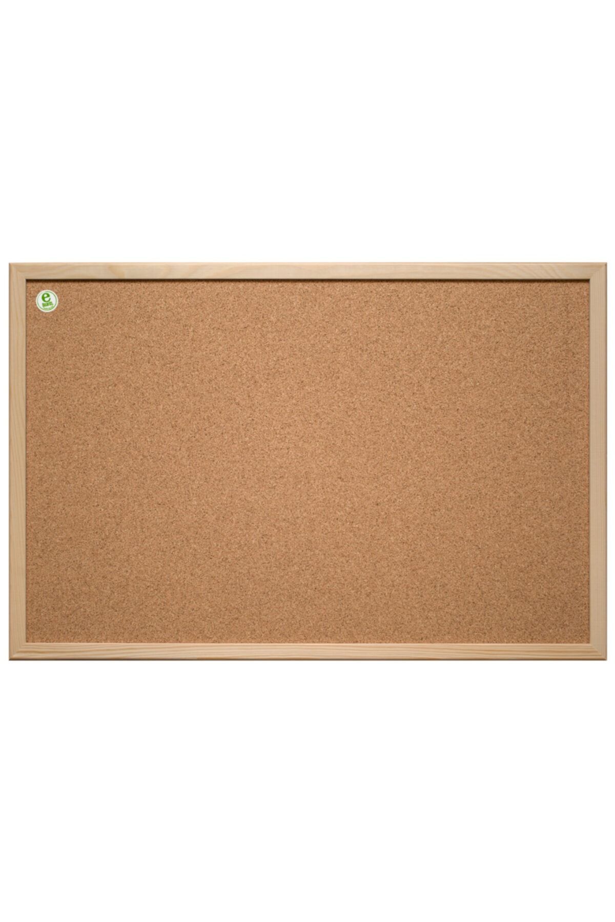 SECRON Doğal Ahşap Çerçeve Mantar Pano 30x45 Cm