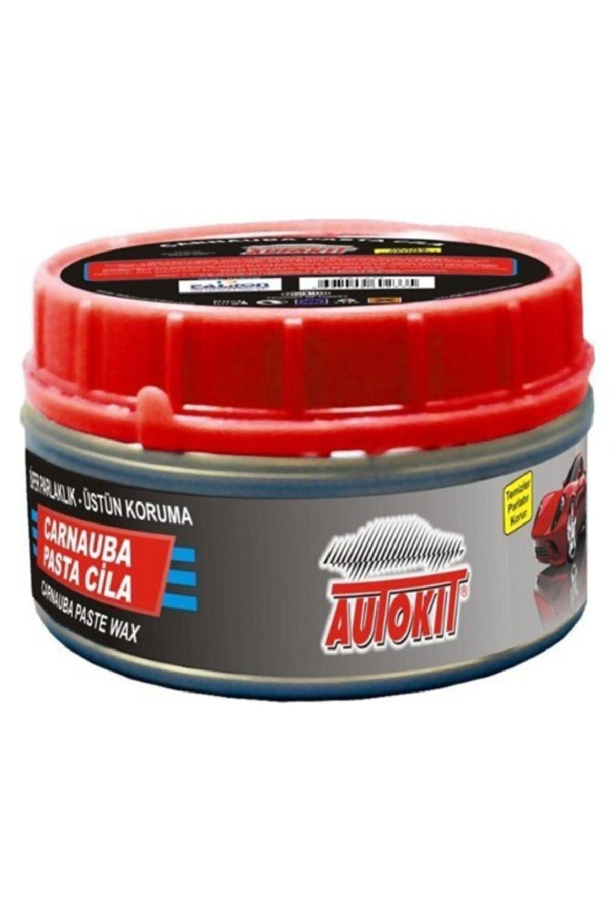 Autokit Carnauba Alıcı Pasta Cila Kırmızı Kutu 300 ml