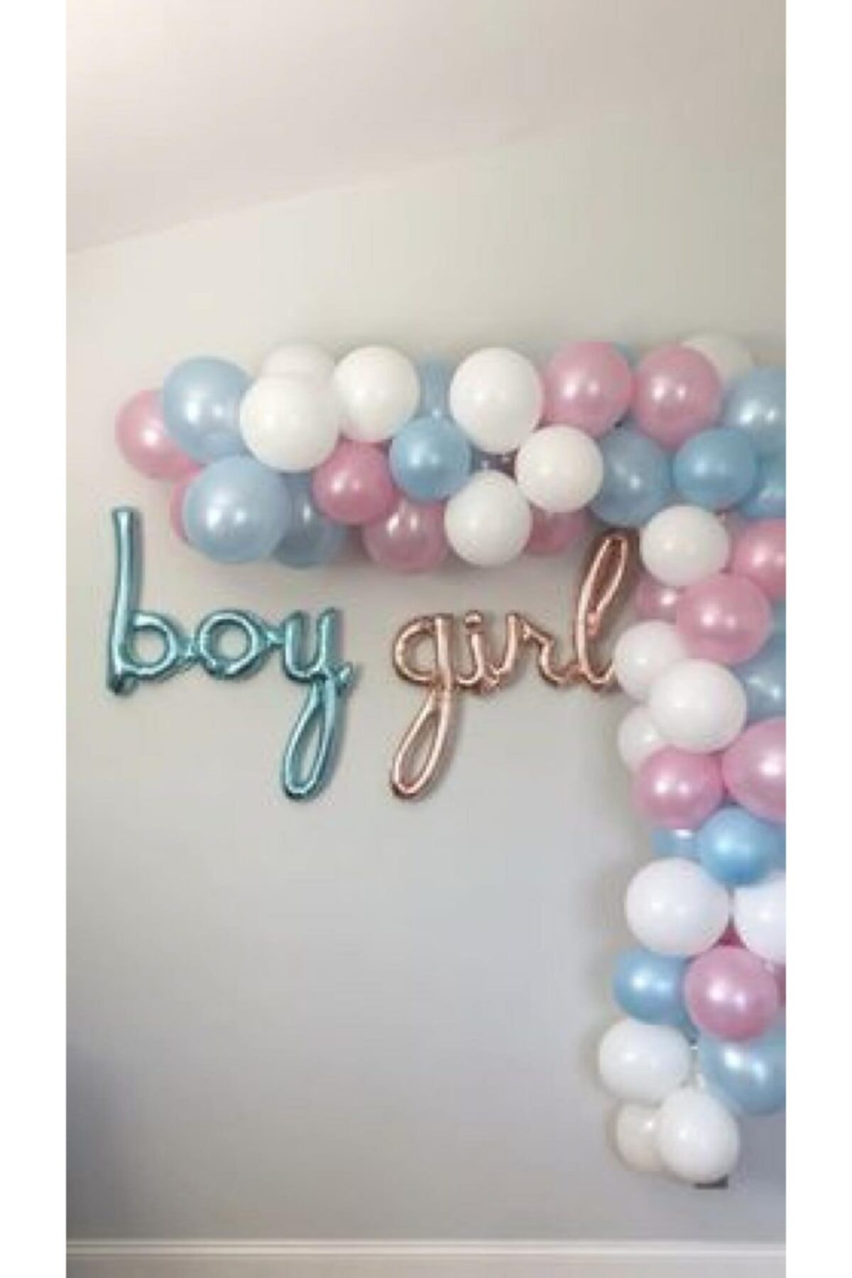 kidspartim Boy Ve Girl Balon Zincir Seti