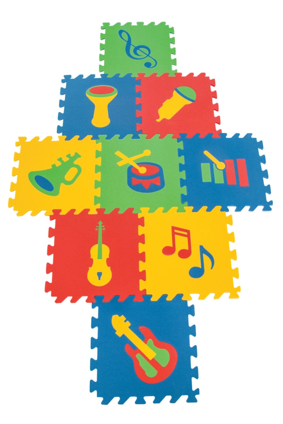 POLYMAT Kids Oyun Matı Müzik Aletleri