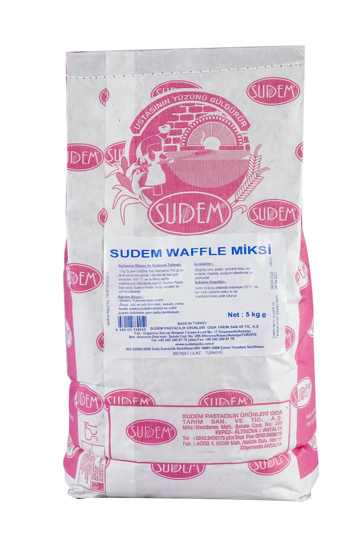 Sudem Waffle Mix 5 Kg