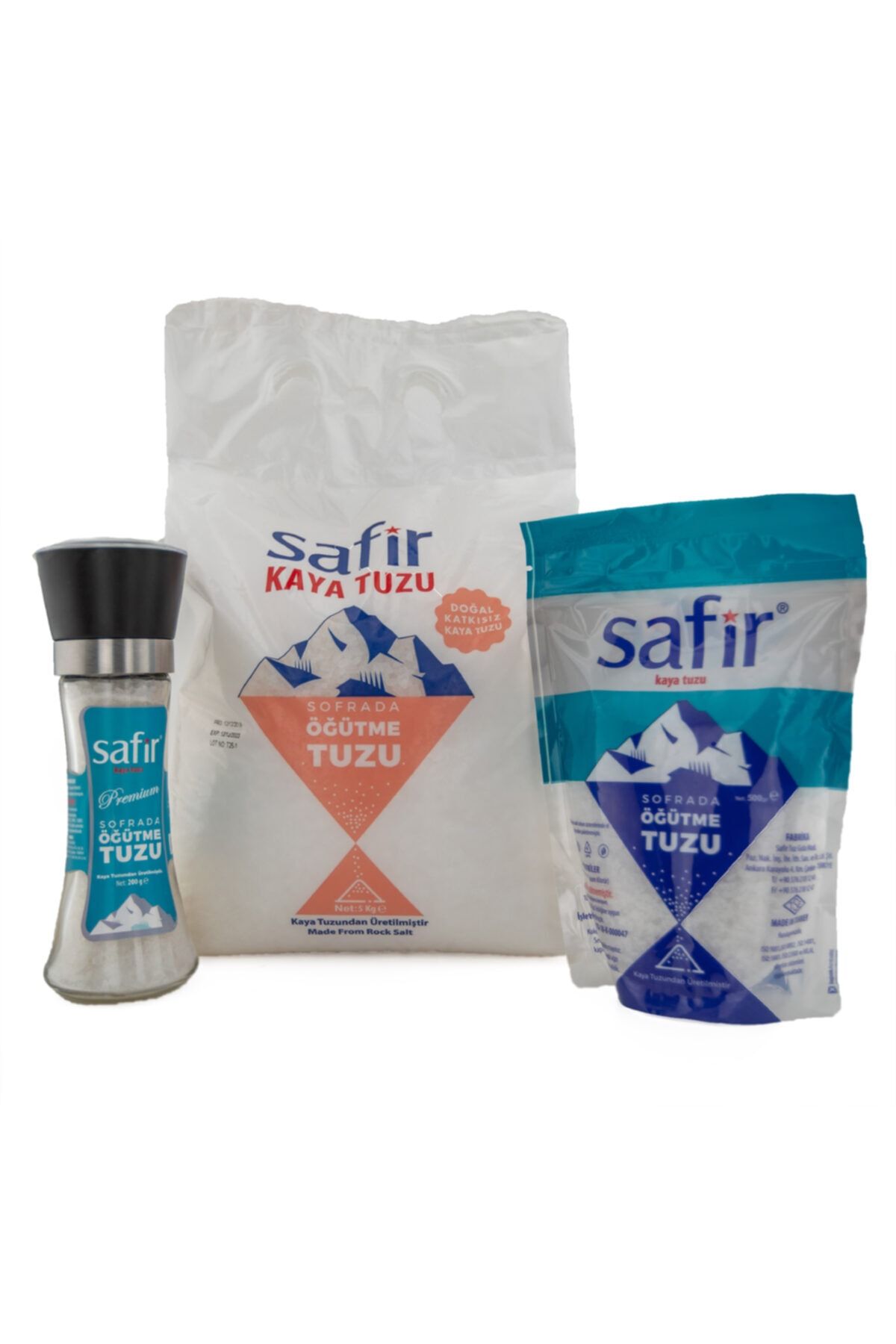SAFİR Tuz Süper Ekonomik Çankırı Kaya Tuzu Paketi
