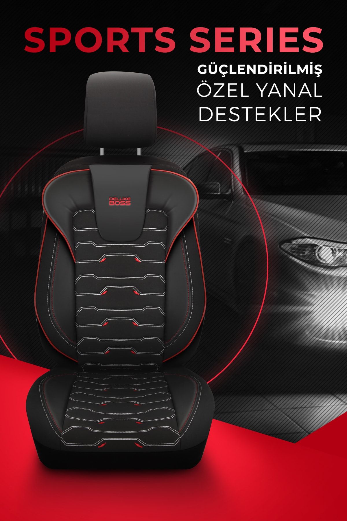 deluxe boss skoda superb uyumlu deri koltuk kilifi elite fit sport fiyati yorumlari trendyol