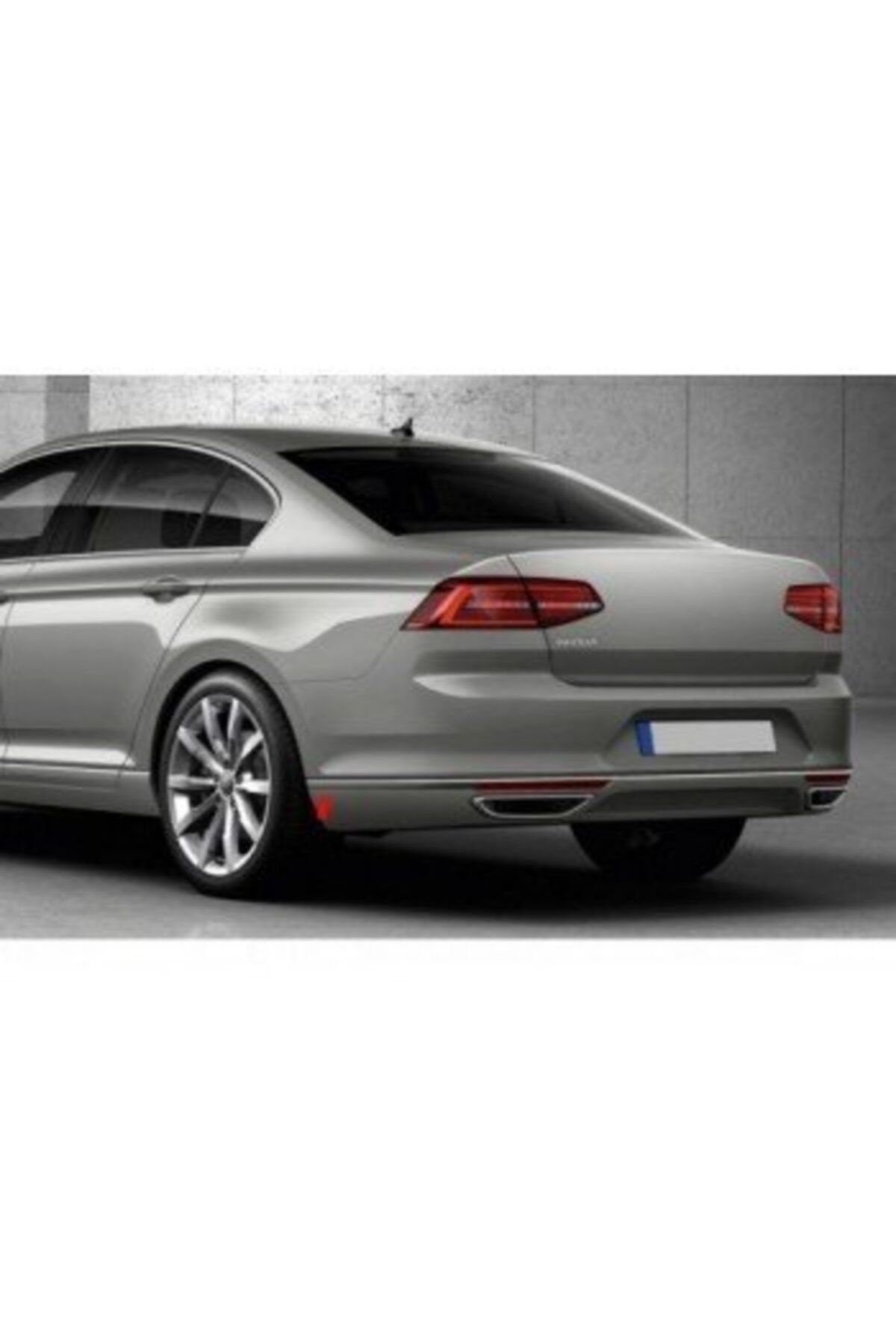 Niken Vw Passat B8 Egzoz Görünümlü Difüzör Kromu