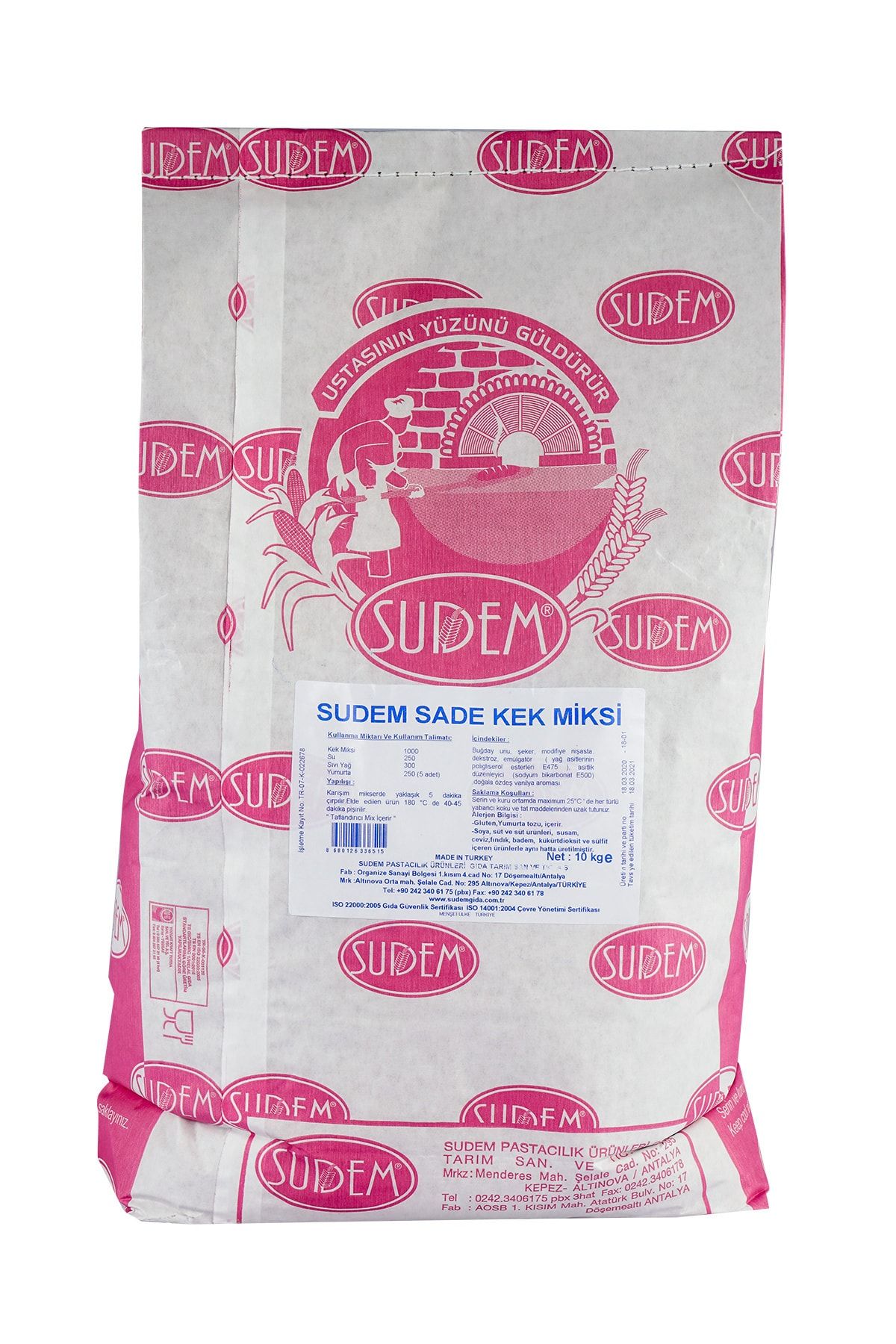 Sudem Sade Kek Miksi 10 Kg