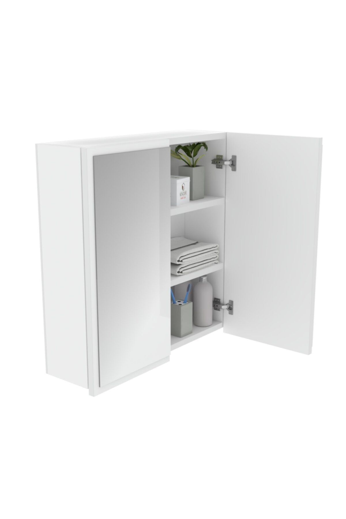 Kenzlife ecza dolabı vassi byz 060*060*15 banyo ofis