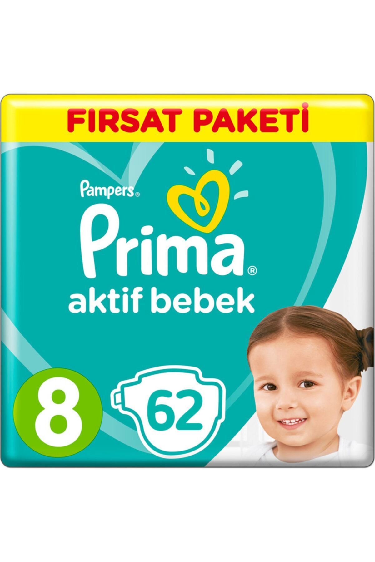 prima bebek bezi aktif bebek 8 beden 17 kg 2 31 62 adet fiyati yorumlari trendyol