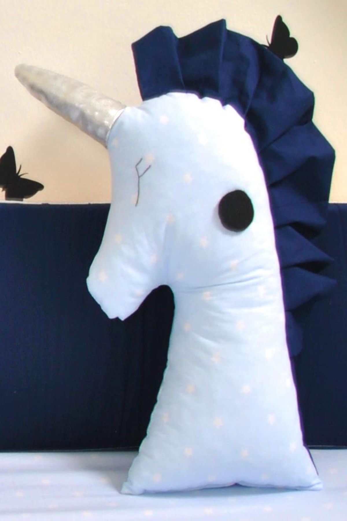 Keep Armor Bebek Çocuk Odası Unicorn Yastık Süs Dekorasyon Mby