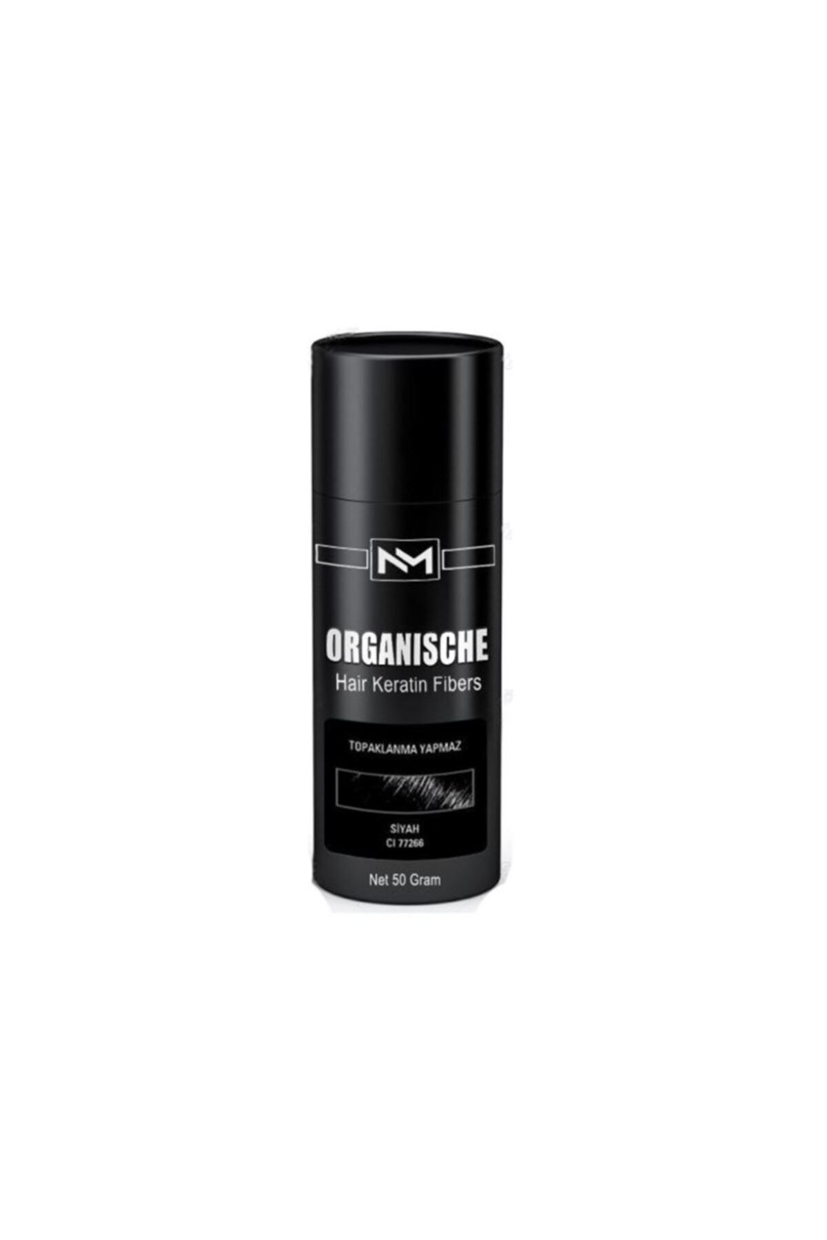 Organische Organısche Keratin Fıbers Siyah Topıc