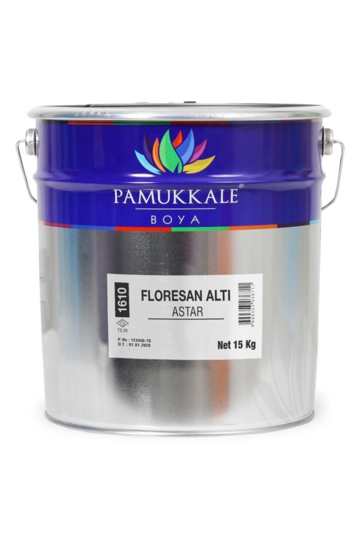 Pamukkale Endüstriyel Floresan Boya Astarı 2.7 Kg Beyaz