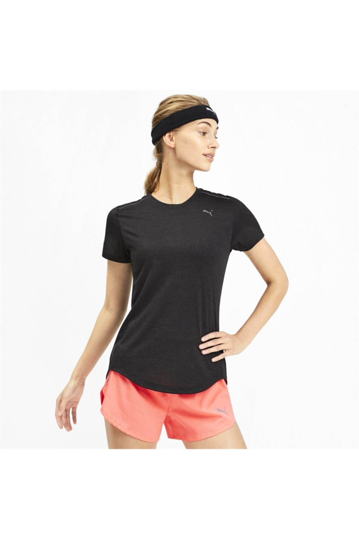 Puma Ignite Heather Ss Tee Kadın Tişört 518256-02