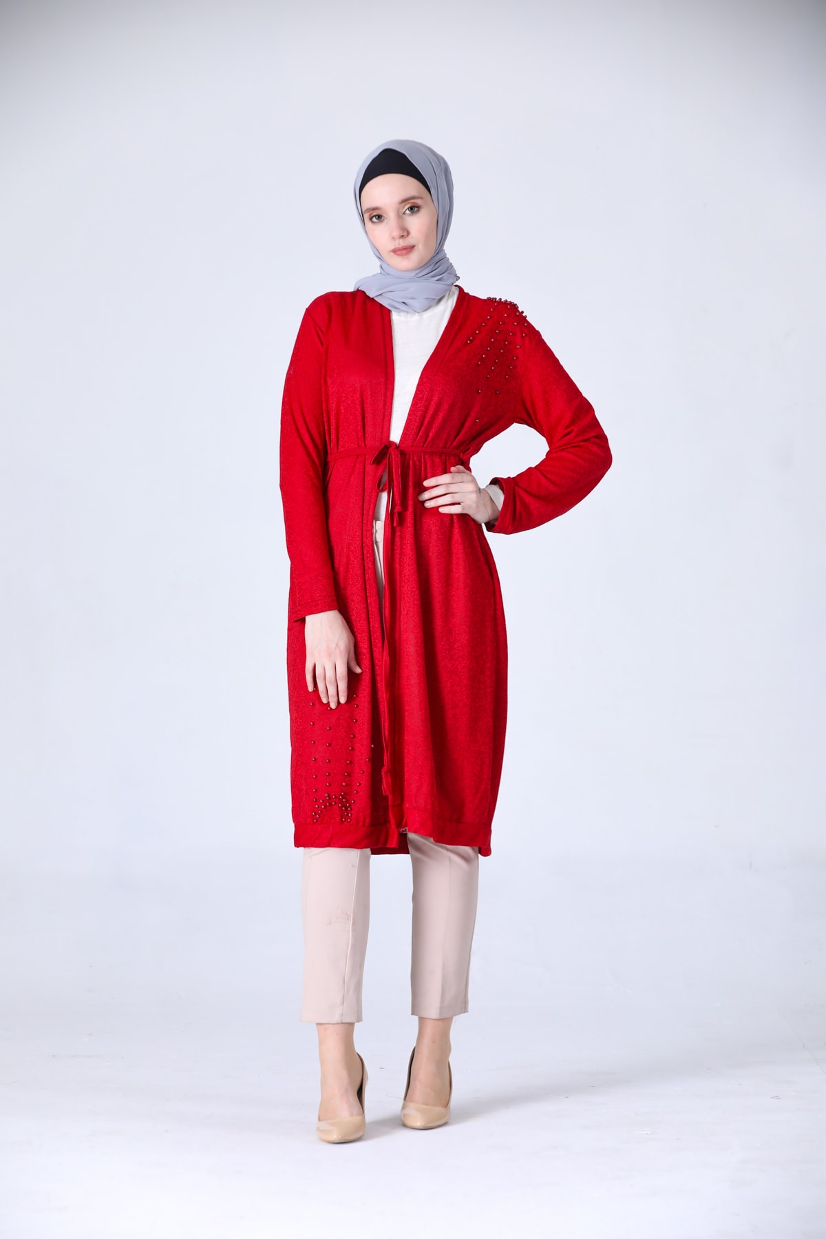 Tesse Boncuk Detaylı Hırka 1546