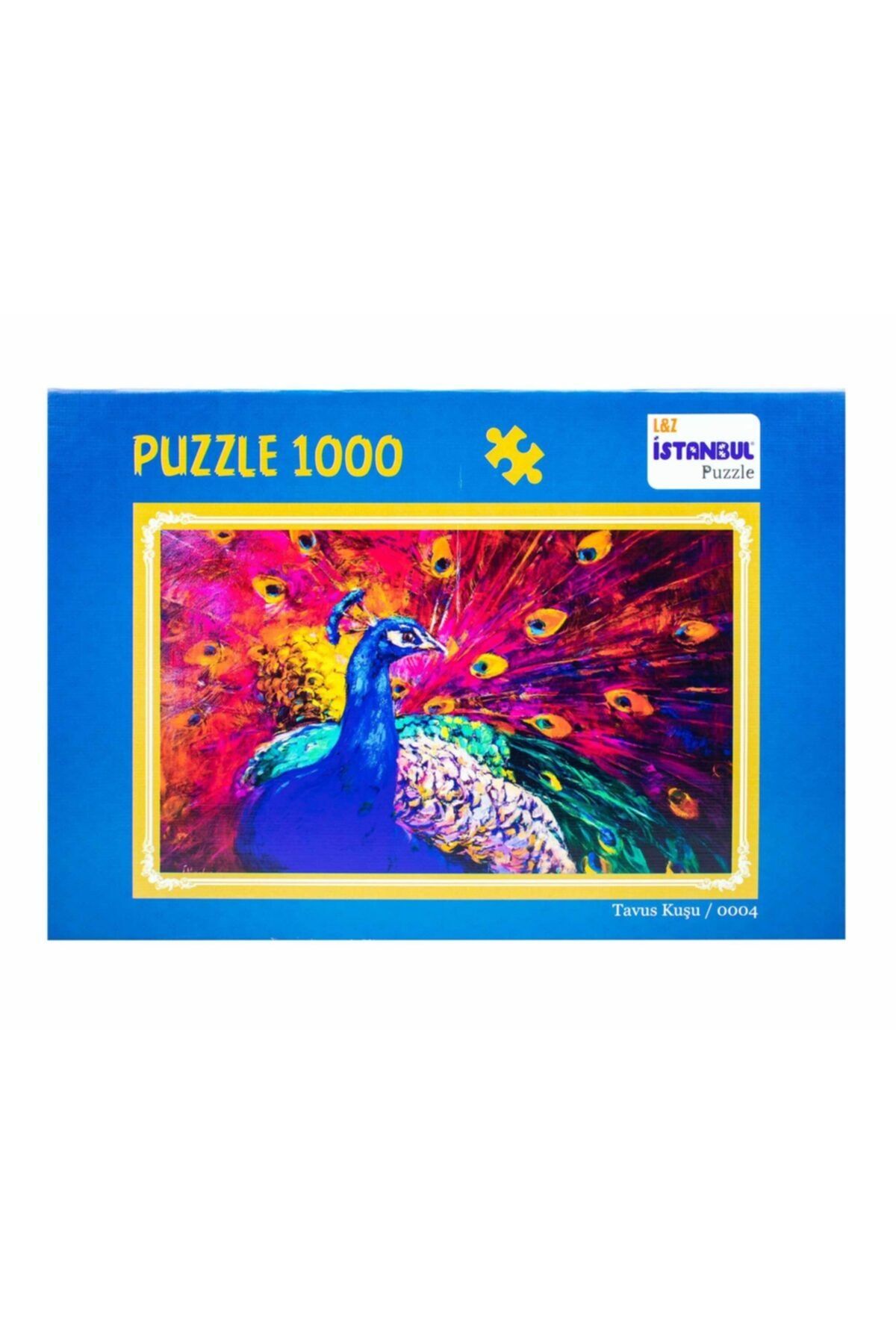l z istanbul puzzle 1000 parca tavus kusu puzzle fiyati yorumlari trendyol