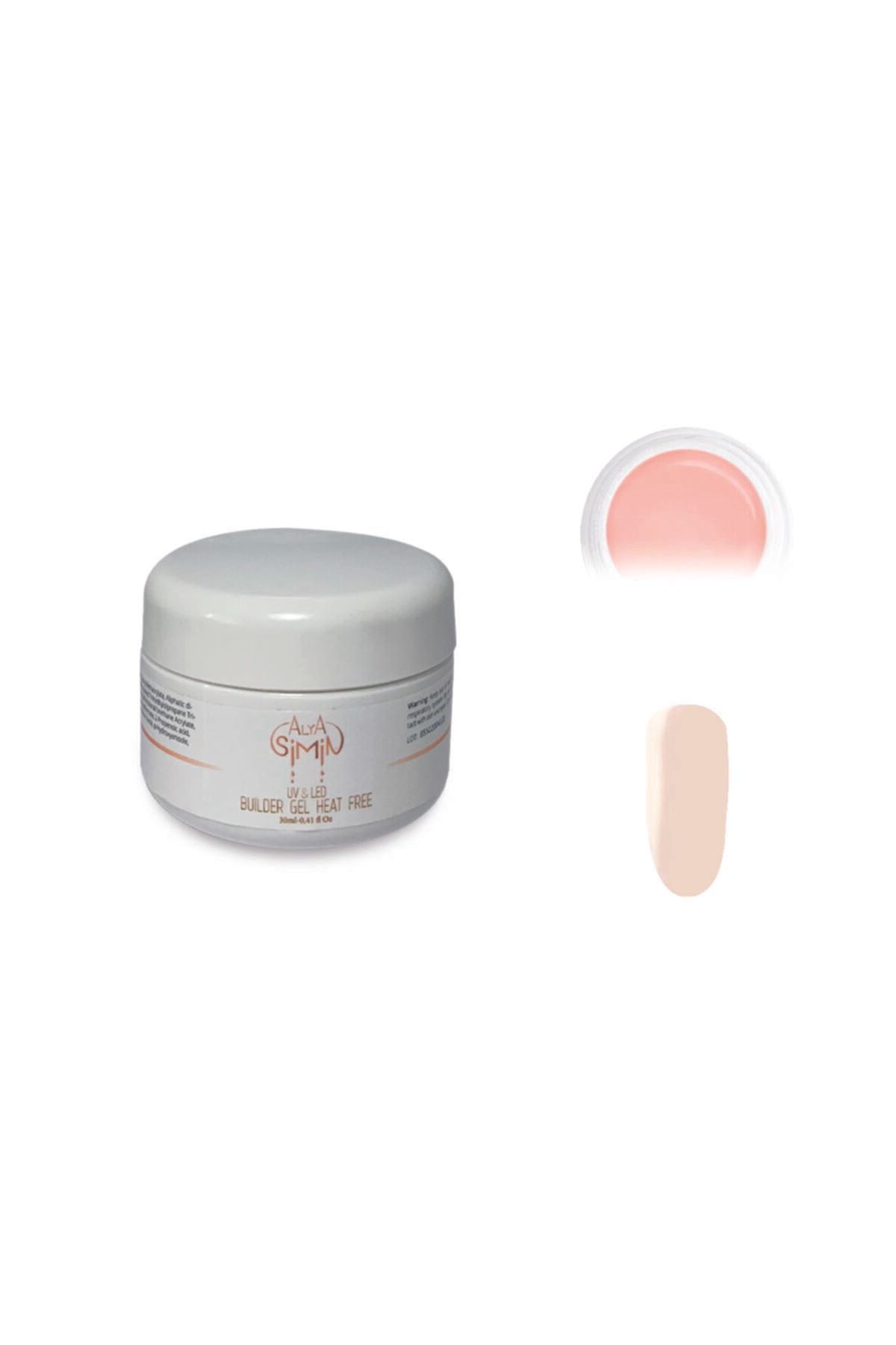 ALYA SİMİN Protez Tırnak Jeli Uçuk Pembe 30 Ml