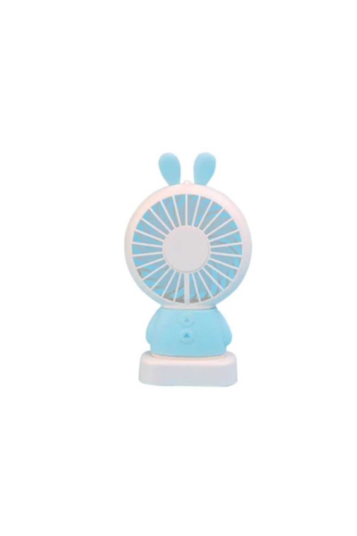 BLUE İNTER Taşınabilir Usb Şarjlı Mini Led Fan, Mini Vantilatör