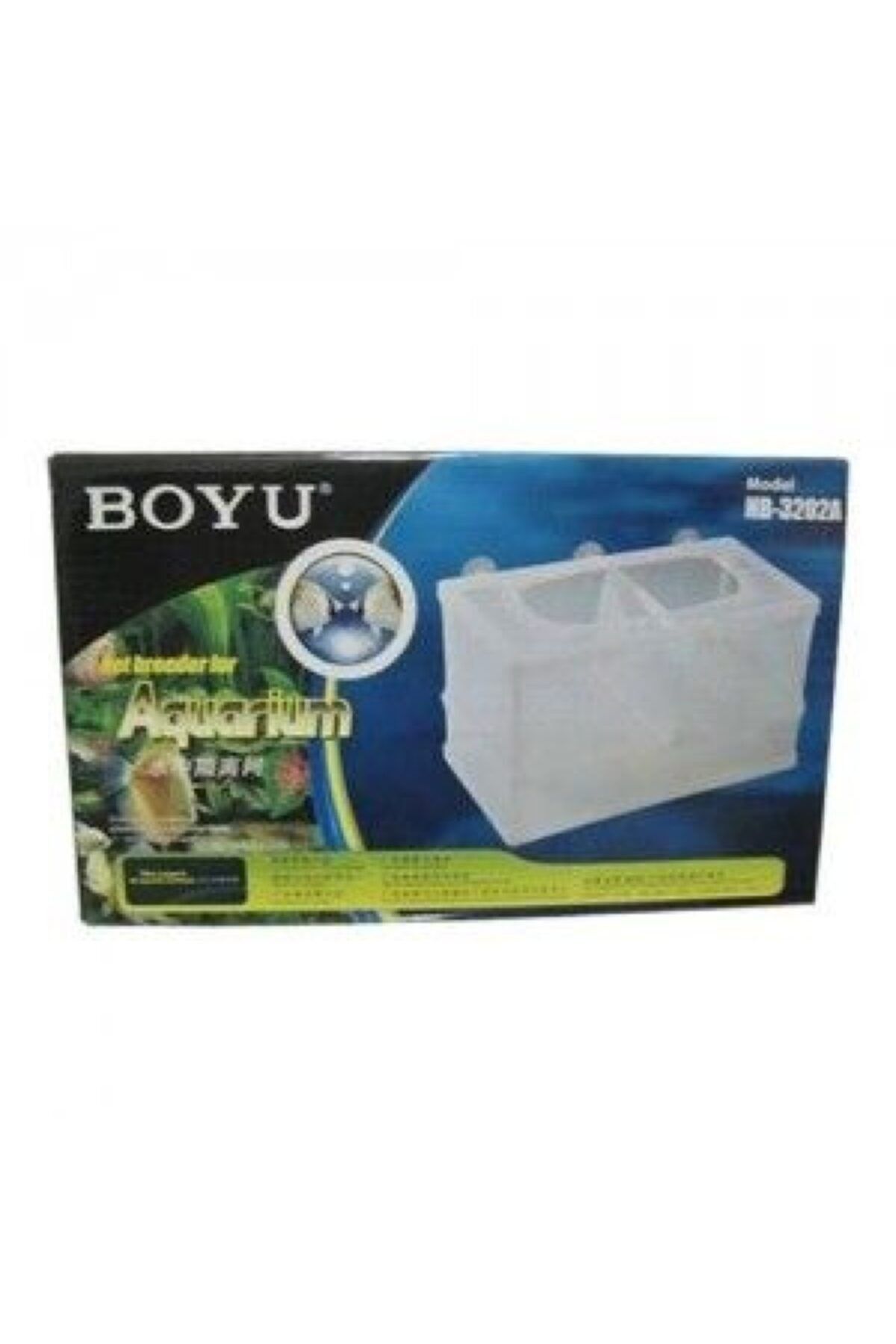 Boyu Akvaryum İçin Beyaz Tül Yavruluk Çiftli Nb-3202a