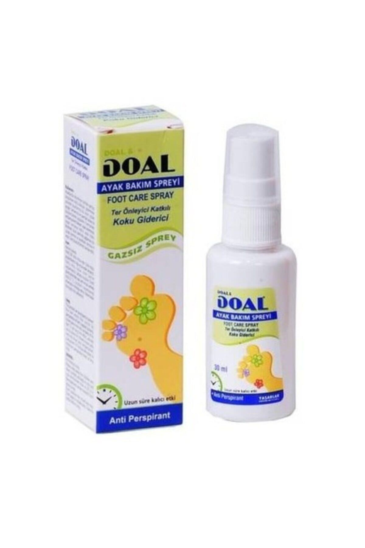 DOAL Ter Önleyici Koku Giderici 30 ml Ayak Bakım Spreyi  (2 Adet)