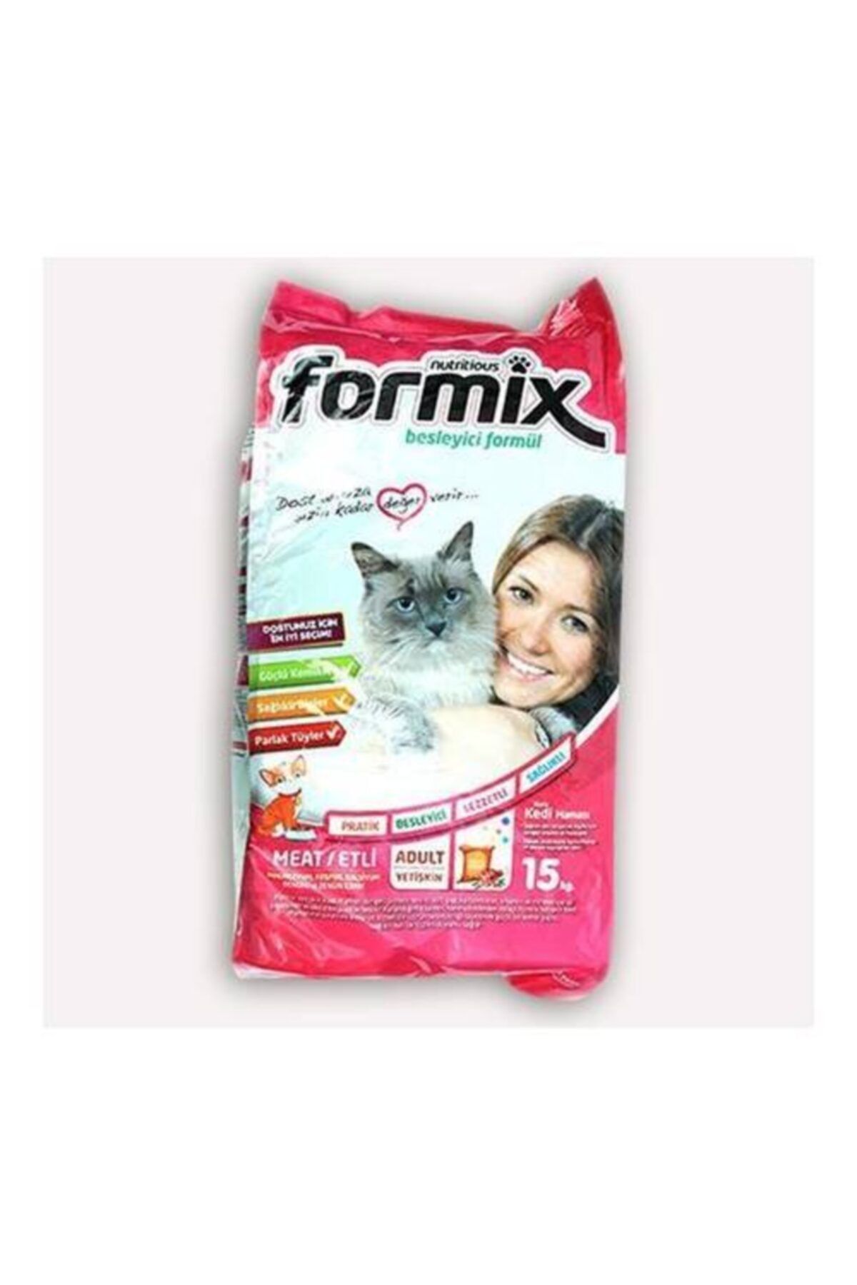 Lider Formix Kuzu Etli Kedi Maması 15kg
