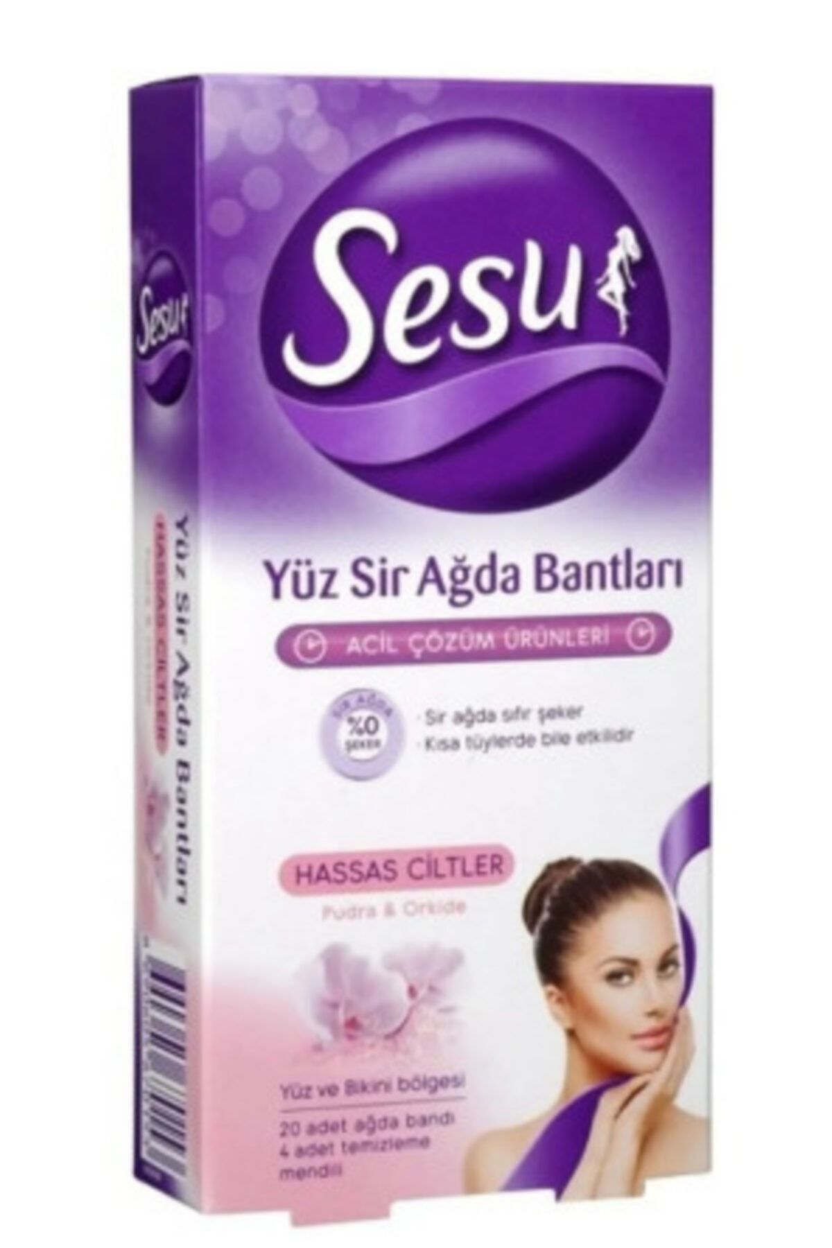 Sesu Ağda Bandı Yüze Özel 20'li