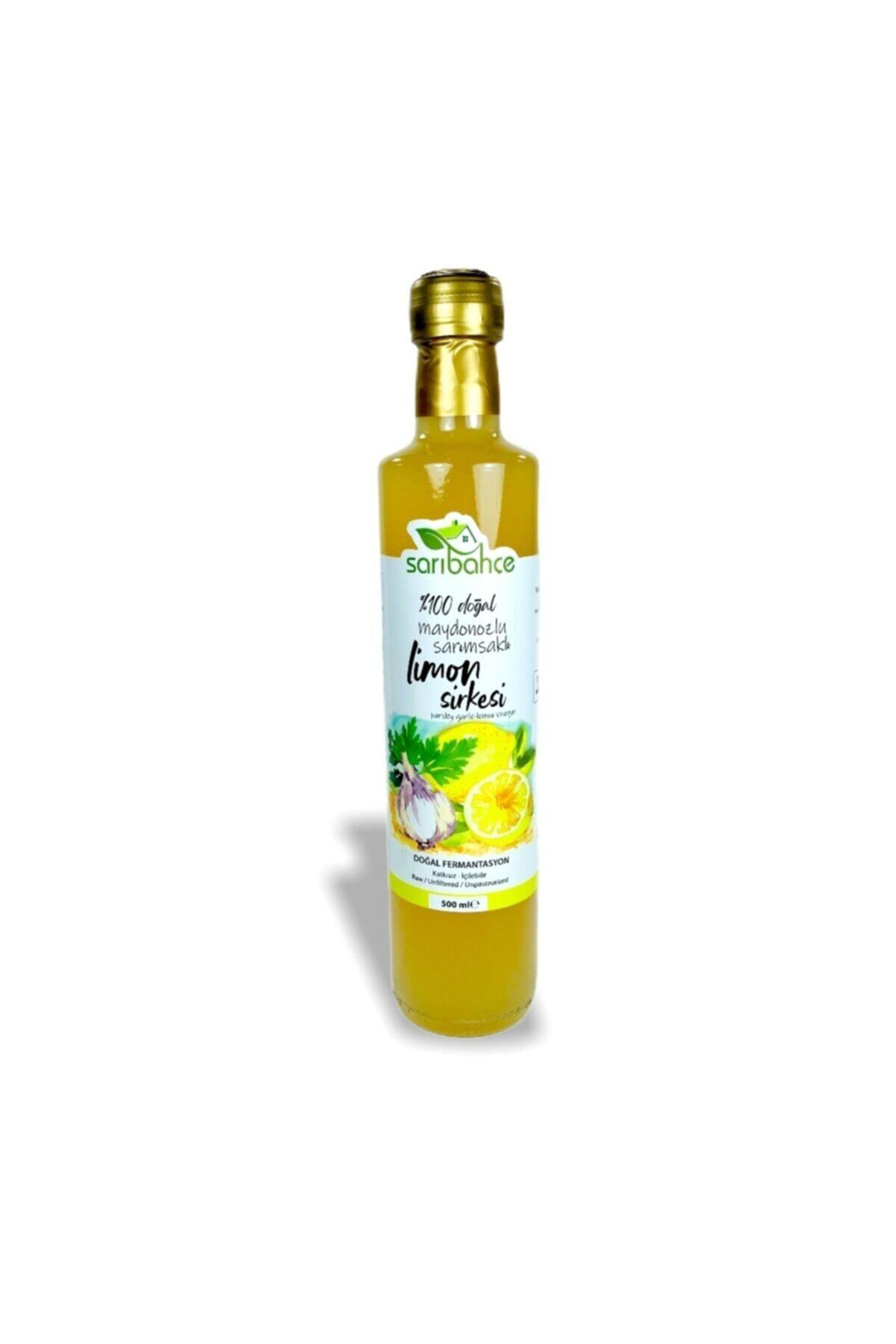 Sarıbahçe Maydanozlu Sarımsaklı Limon Sirkesi Doğal Fermente 500 ml