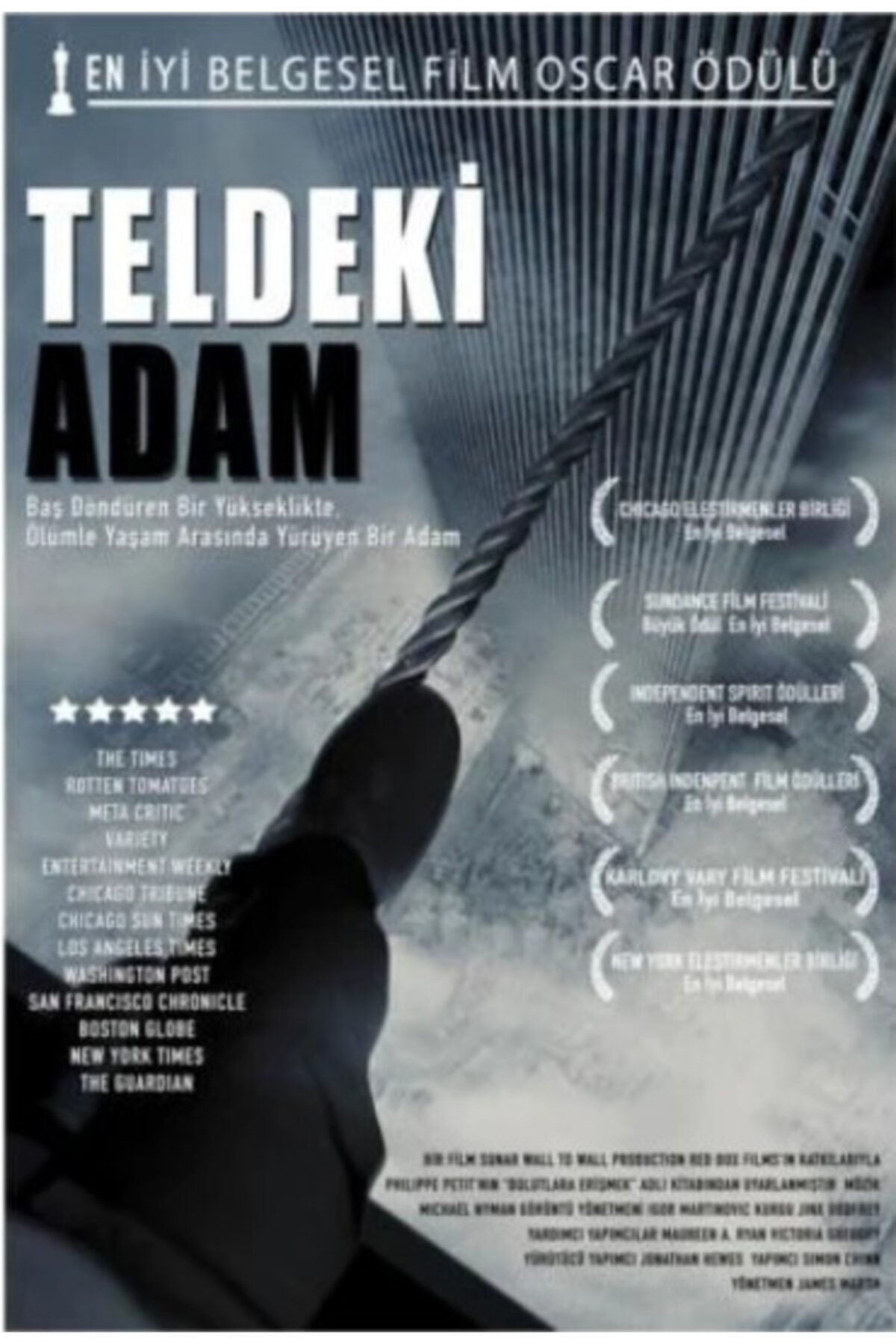 Bir Film Man On Wire  Teldeki Adam