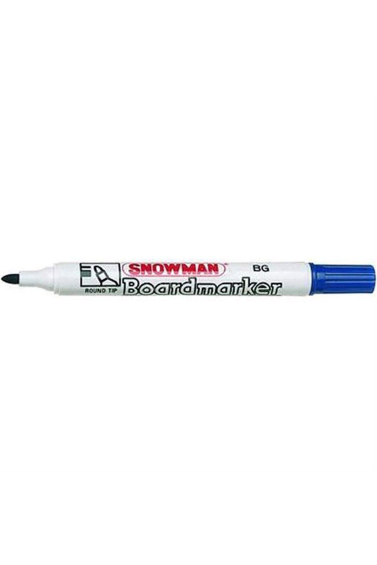 Snowman Boardmarker Mavi Tahta Kalemi