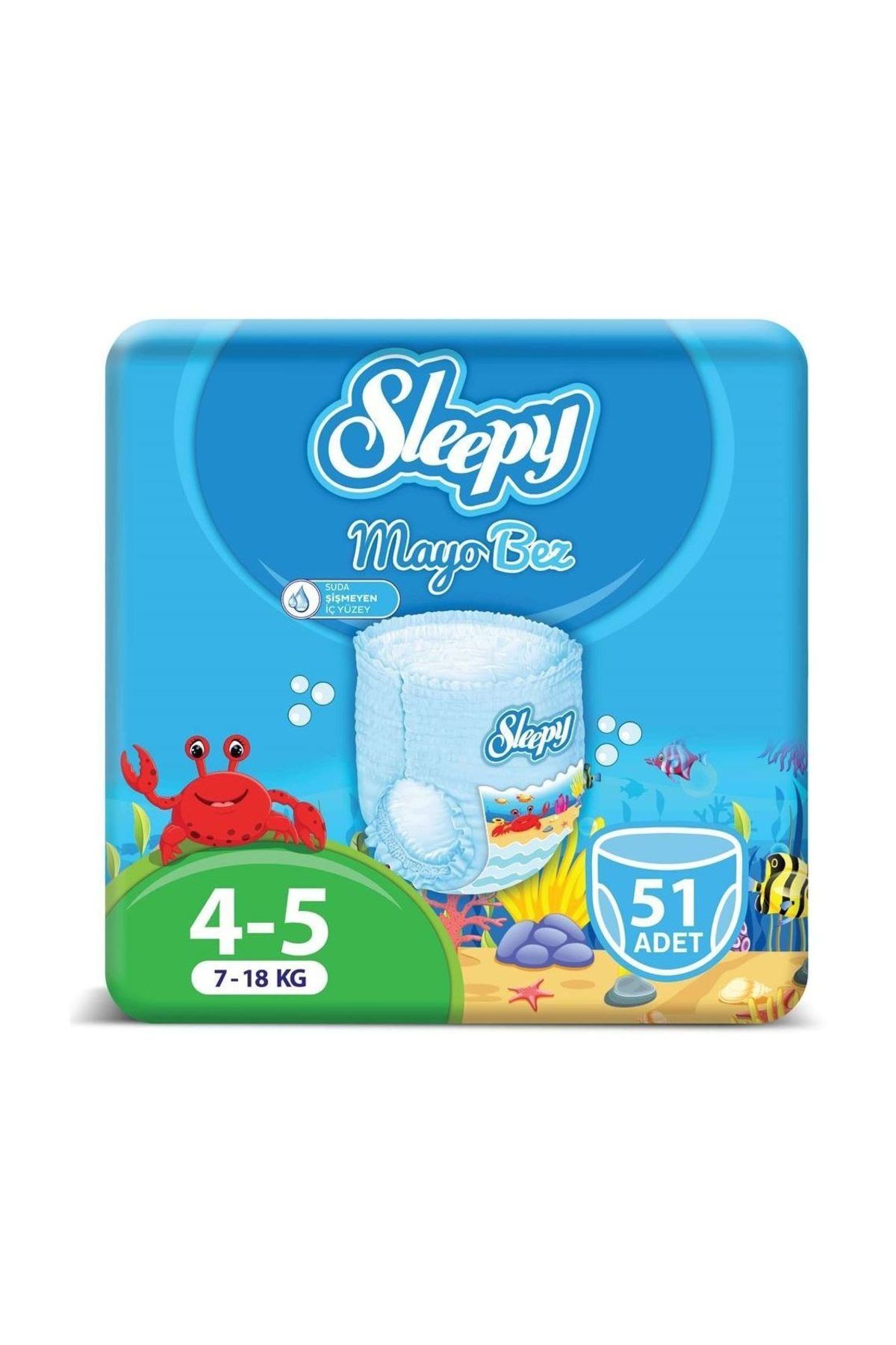 Sleepy Mayo Külot Bez 5 Beden Junior 51 Adet 7-18 Kg