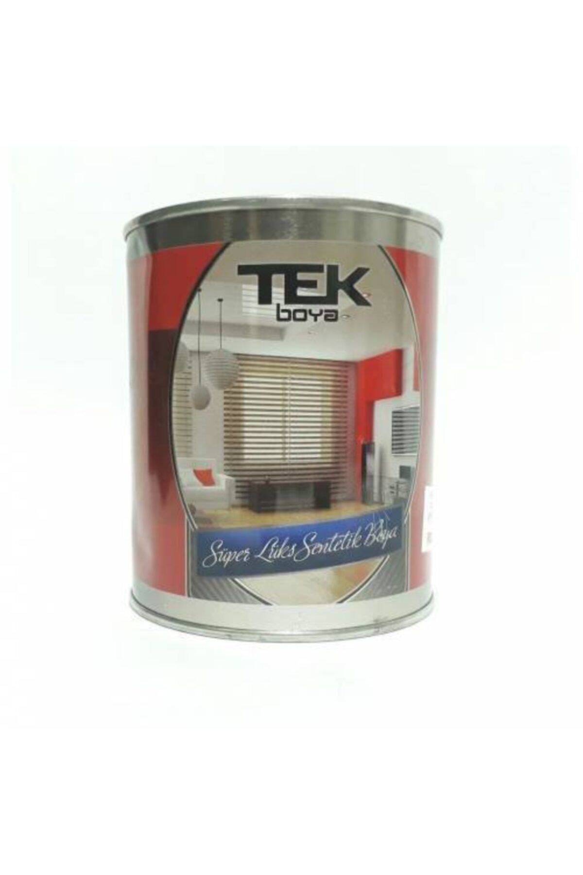 TEK BOYA Tek Süper Lüx Ahşap Metal Duvar Sentetik Yağlı Boya Siyah-0,75 L