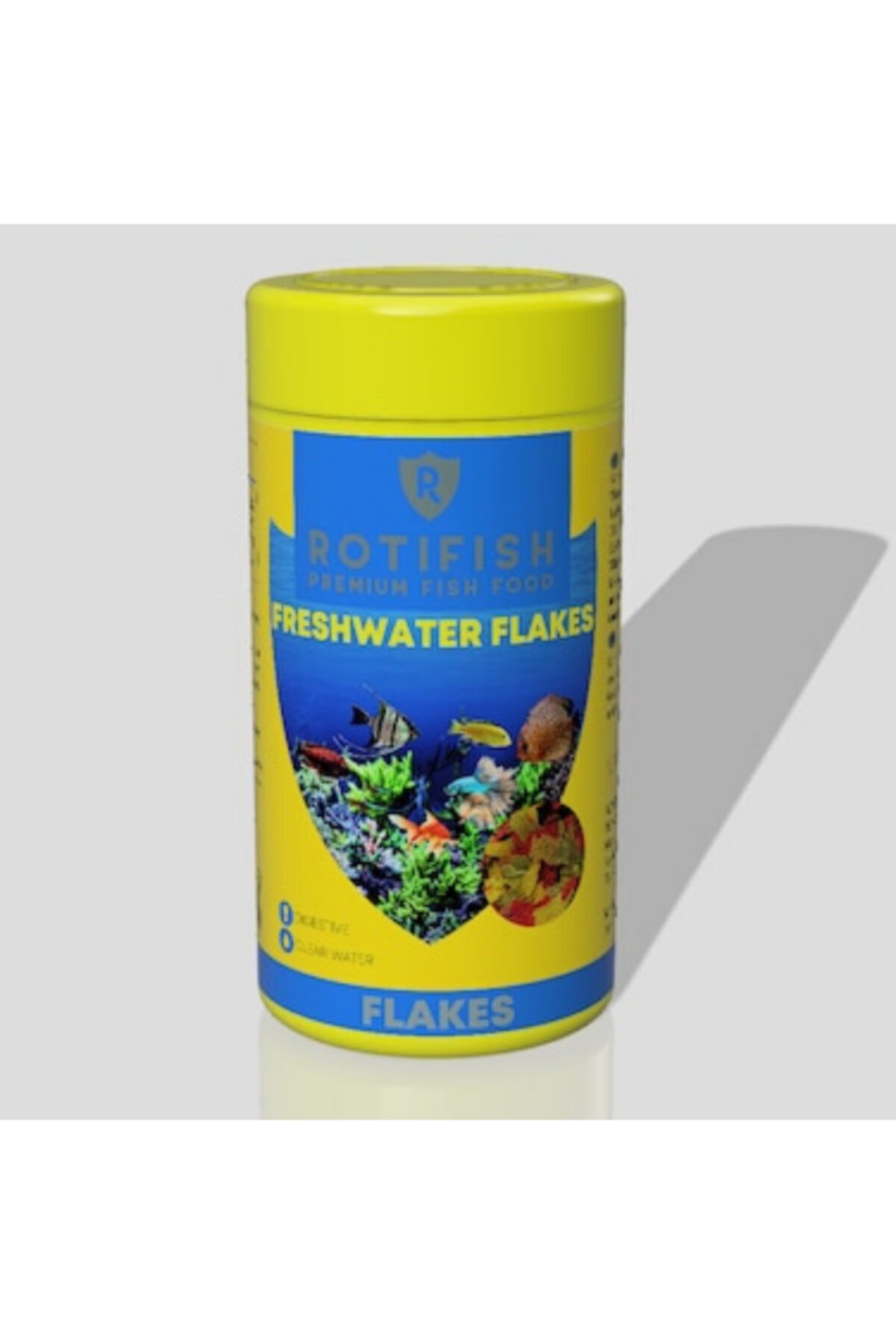 Rotifish Freshwater Fish Flake Pul Balık Yemi 100ml (12gr)