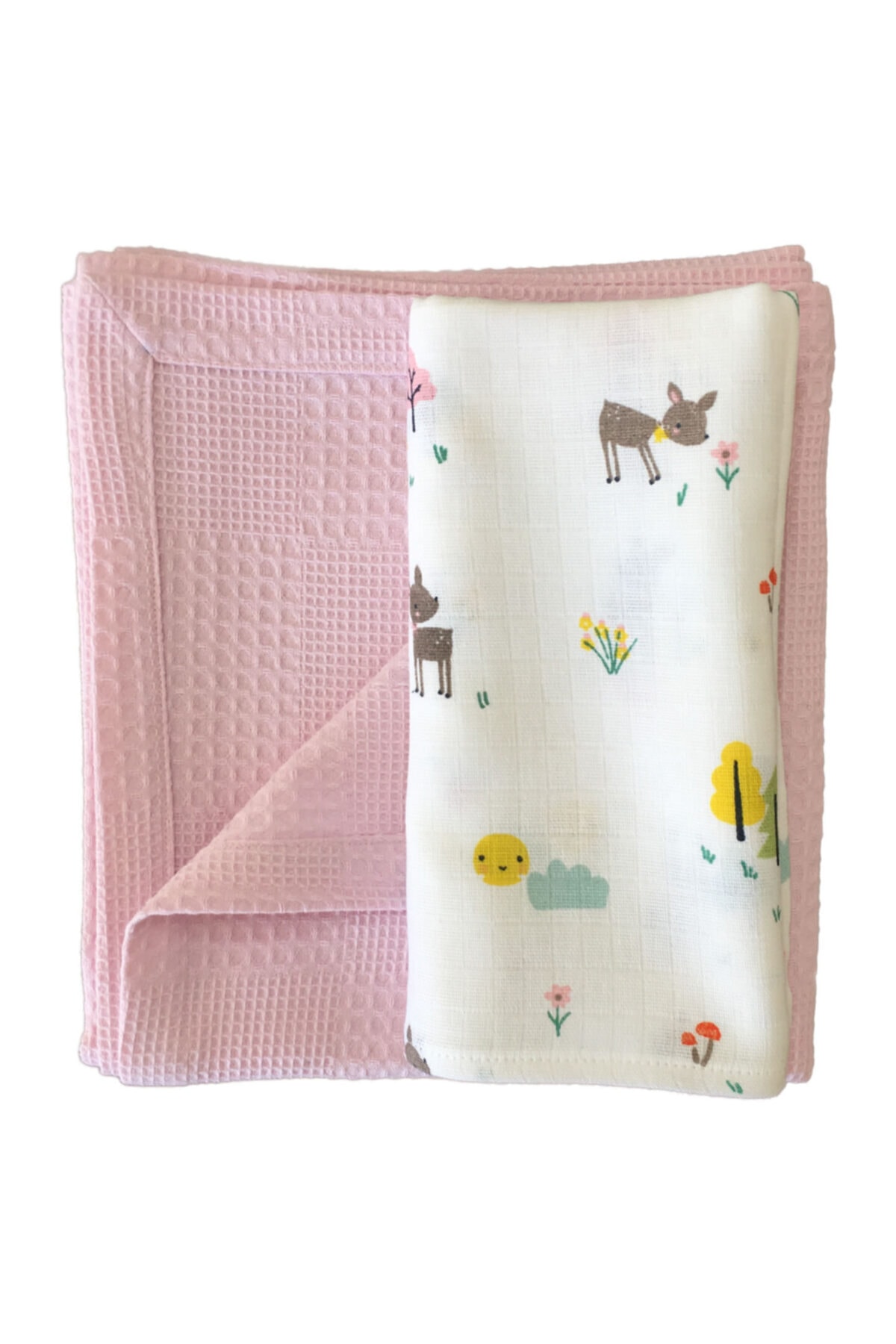minidjique Pike Ve Müslin Bebek Örtüsü Ikili Set