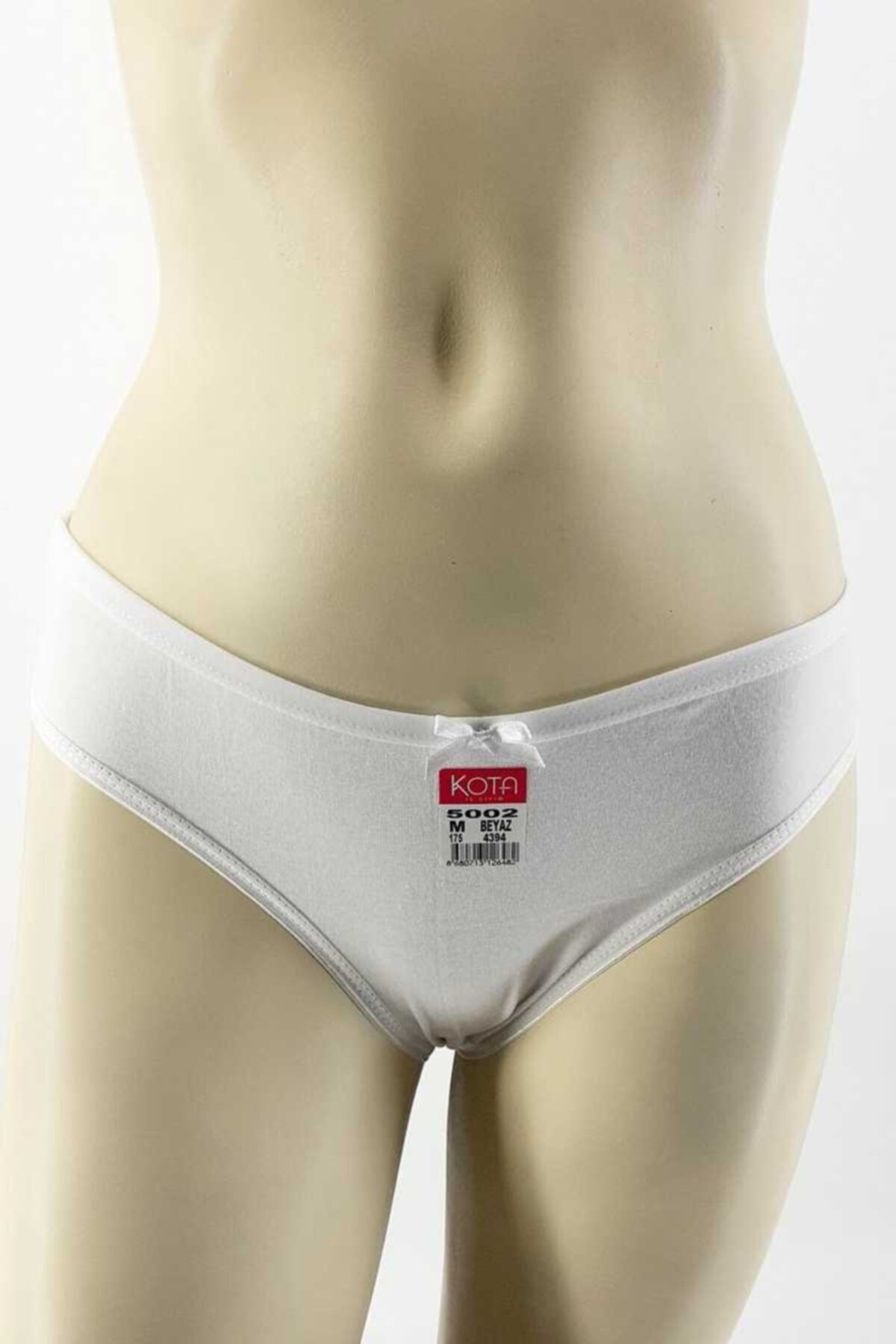 KOTA Kadın Slip Külot Düz (12 Adet)