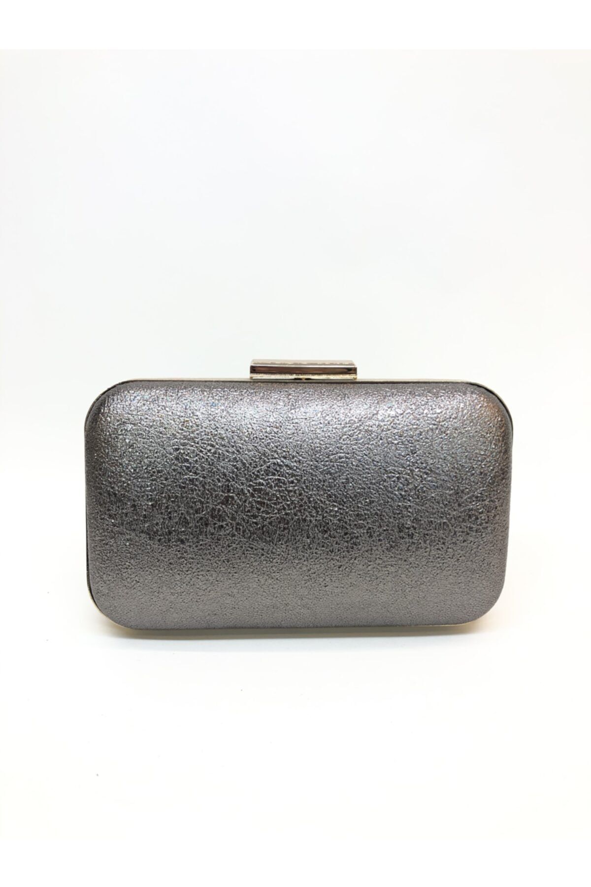 womenacs Kadın Platin Kristal Abiye Portföy Clutch Kadın Çanta