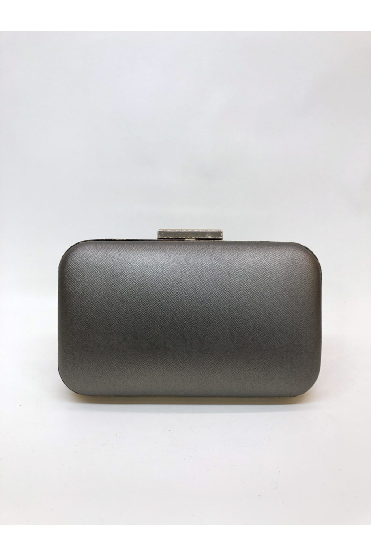 womenacs Kadın Platin Abiye Portföy Clutch Çanta