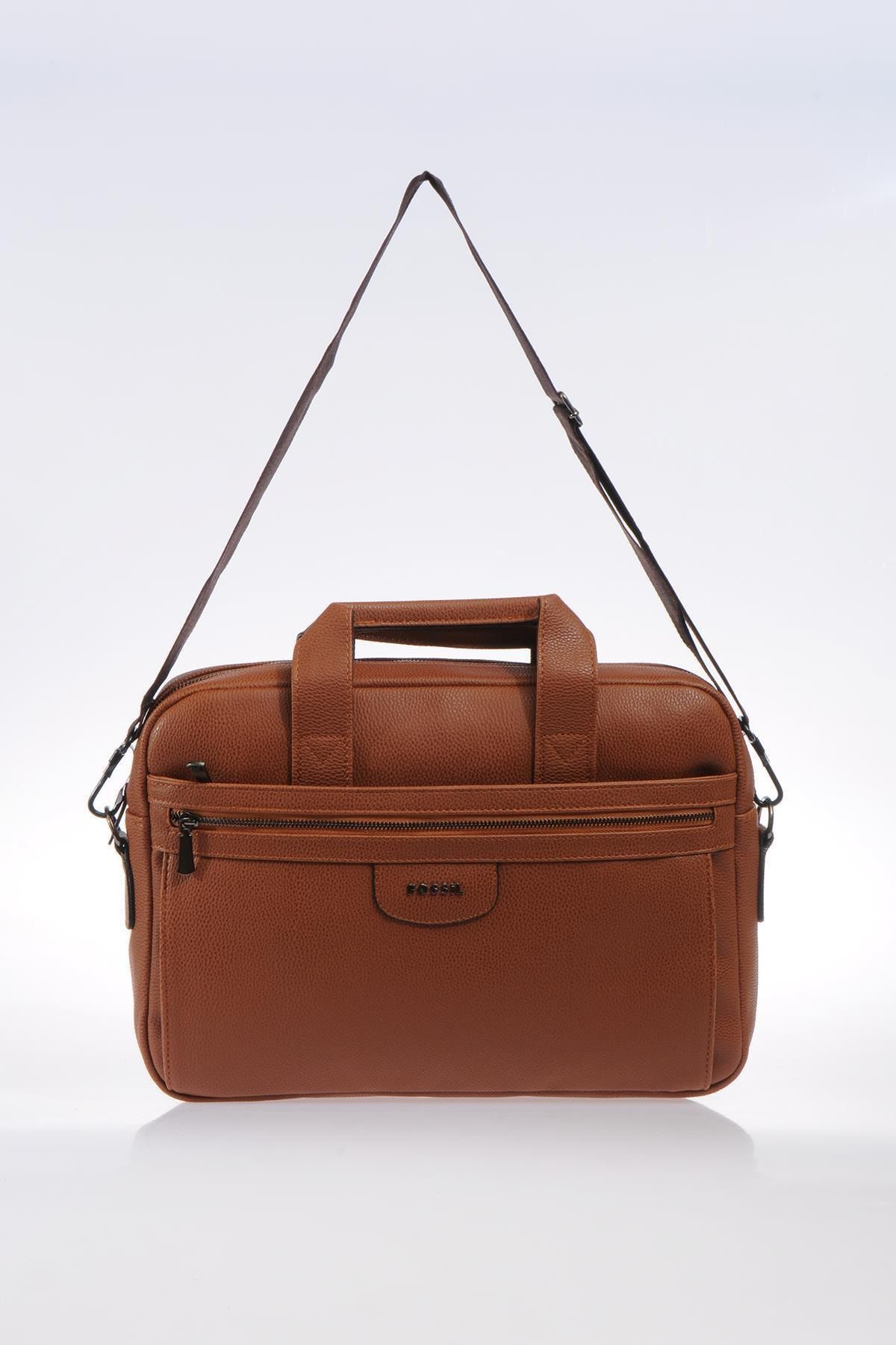 Fossil Taba Unisex Laptop & Evrak Çantası 8690027124685