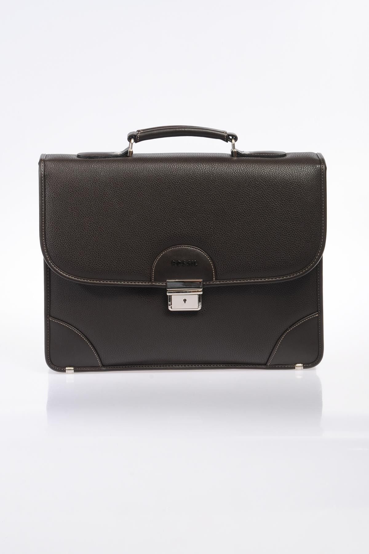 Fossil Kahverengi Unisex Laptop & Evrak Çantası 8690027121844