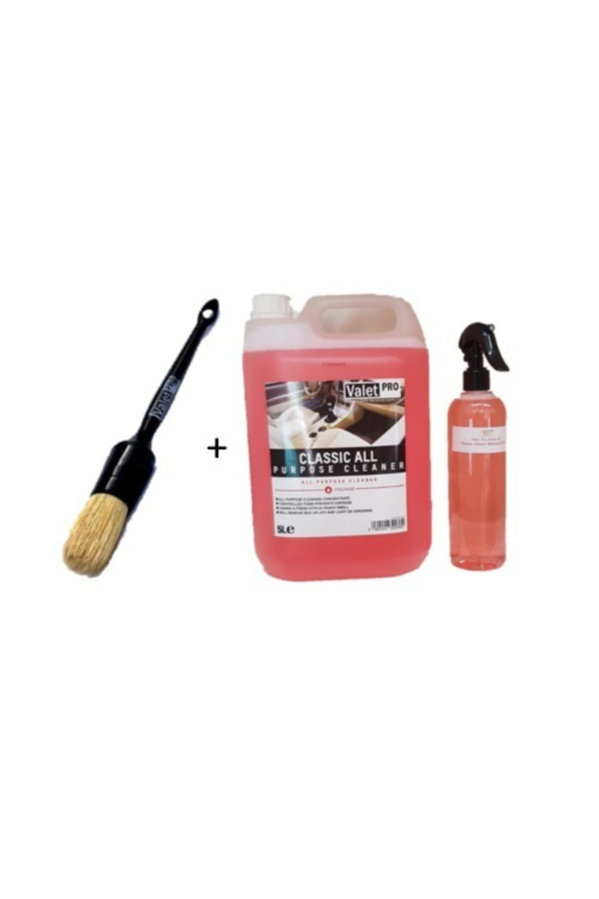 Valet Pro Classic All Purpose Cleaner Bölünmüş Ürün+fırça Set