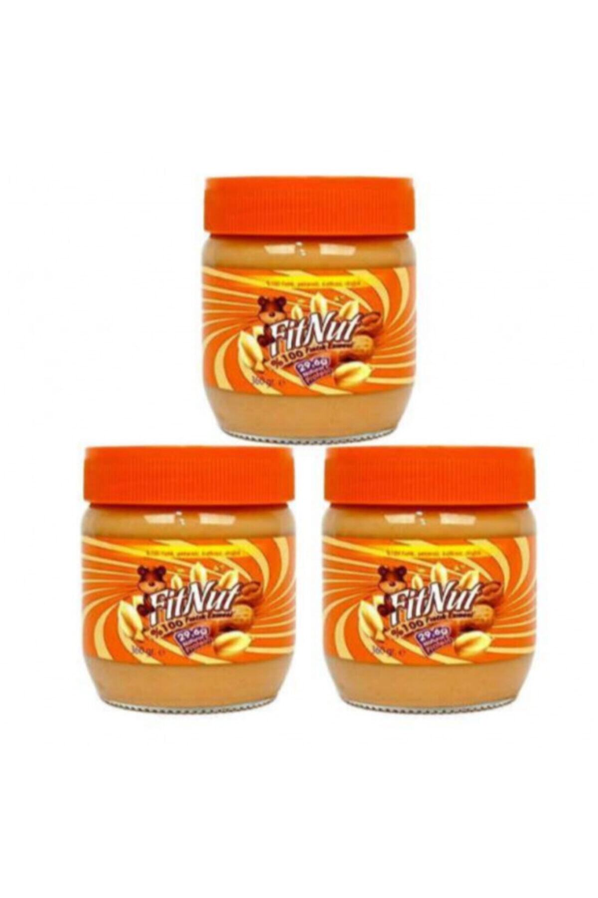 FitNut Yer Fıstığı Ezmesi 360 Gr 3 Adet