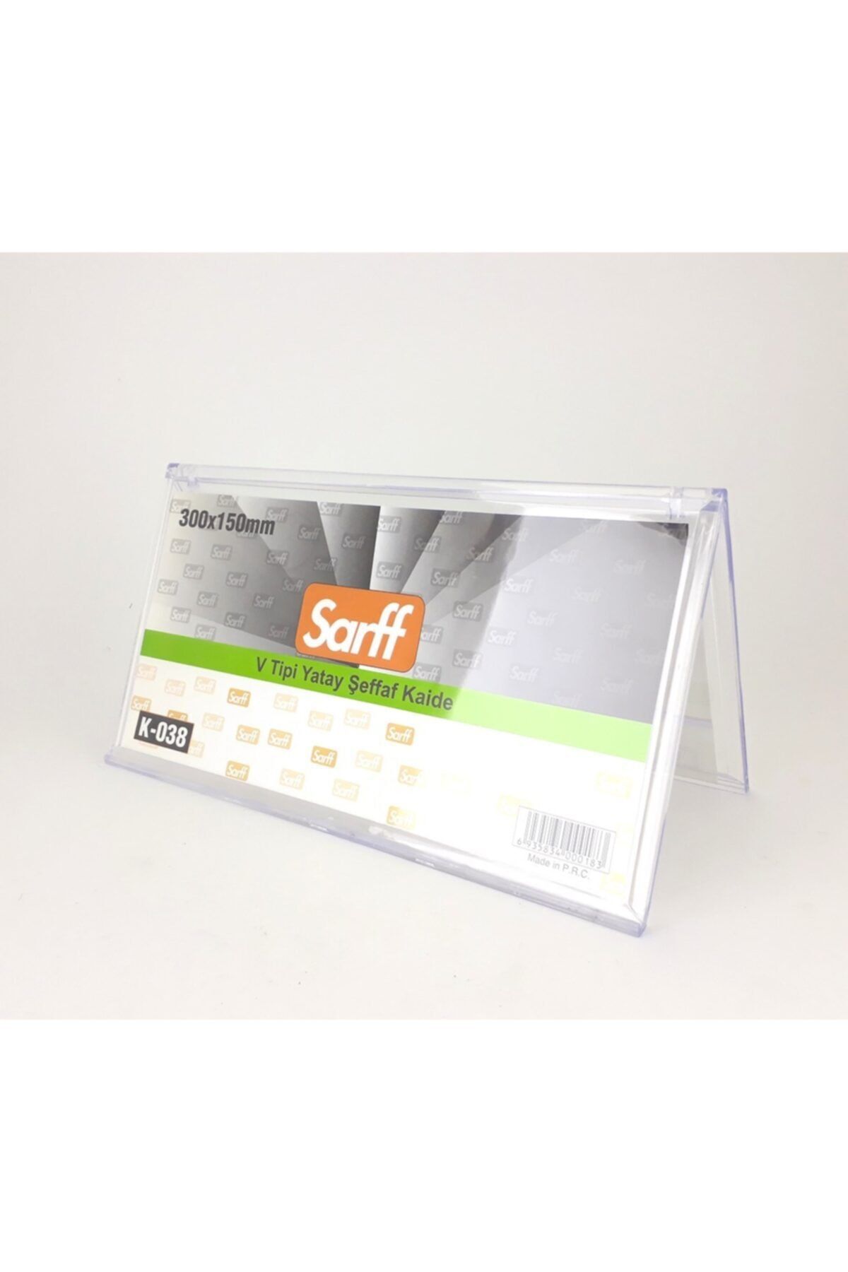 SARFF K-038  300x150 Şeffaf Broşürlük