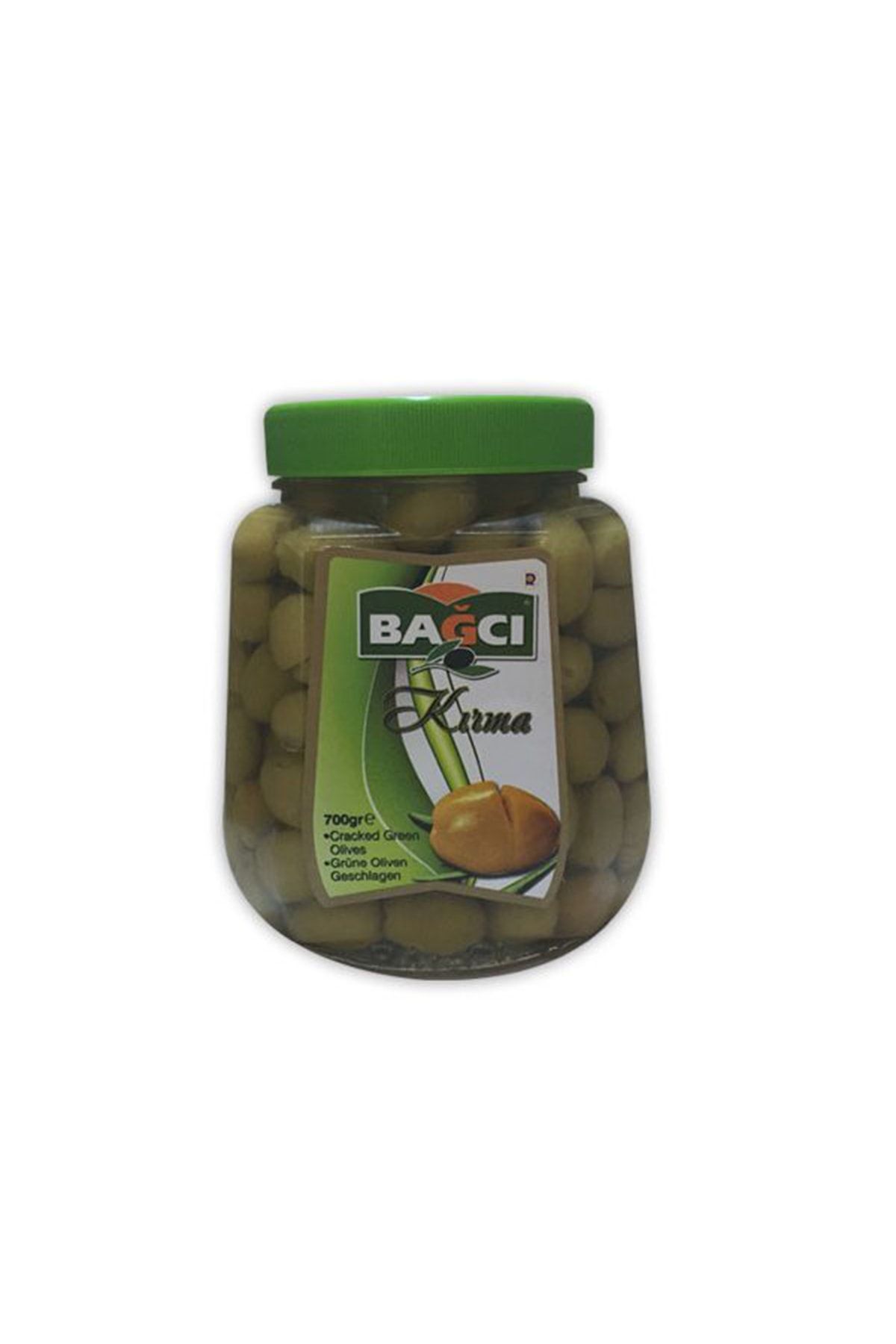 Bağcı Yeşil Kırma Zeytin 700 gr