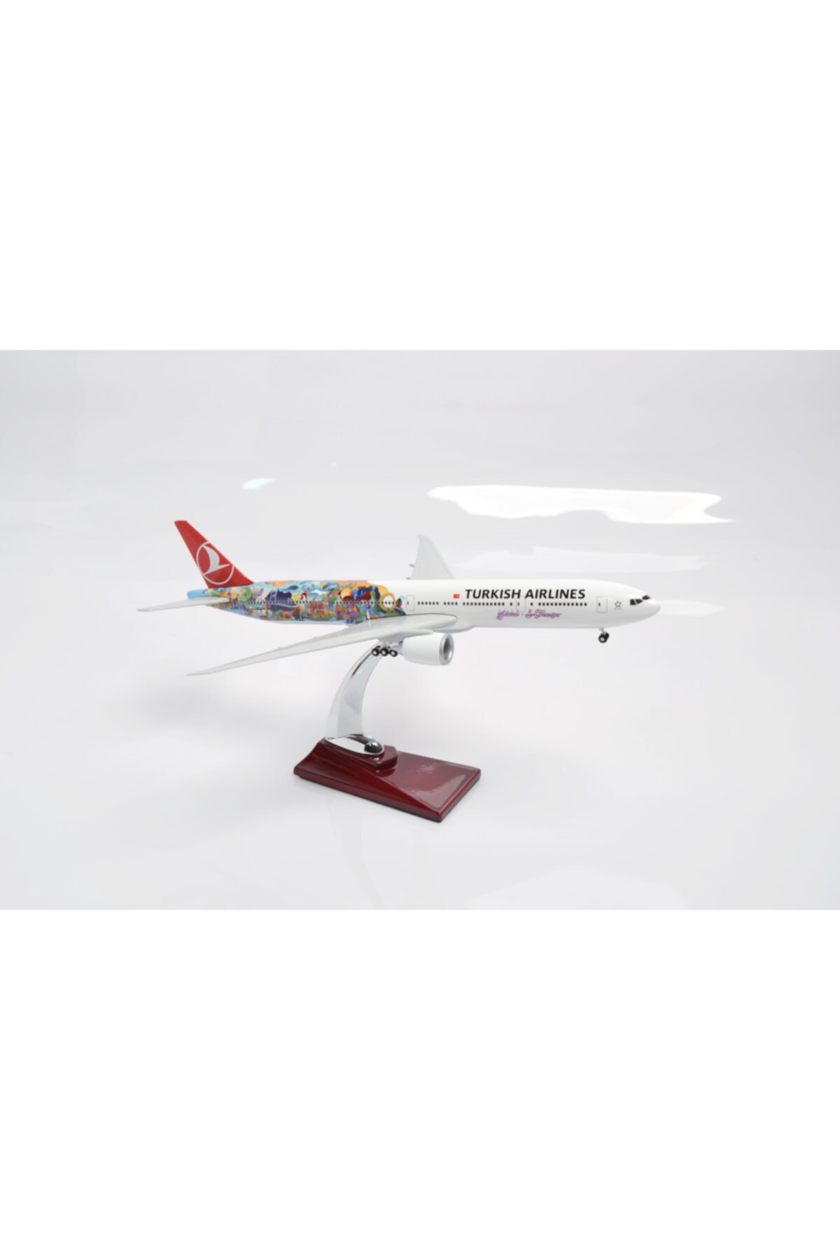 MAKETDEPO Thy San Fransısco B777 1/200 Ölçek (37 cm) Maket Uçak