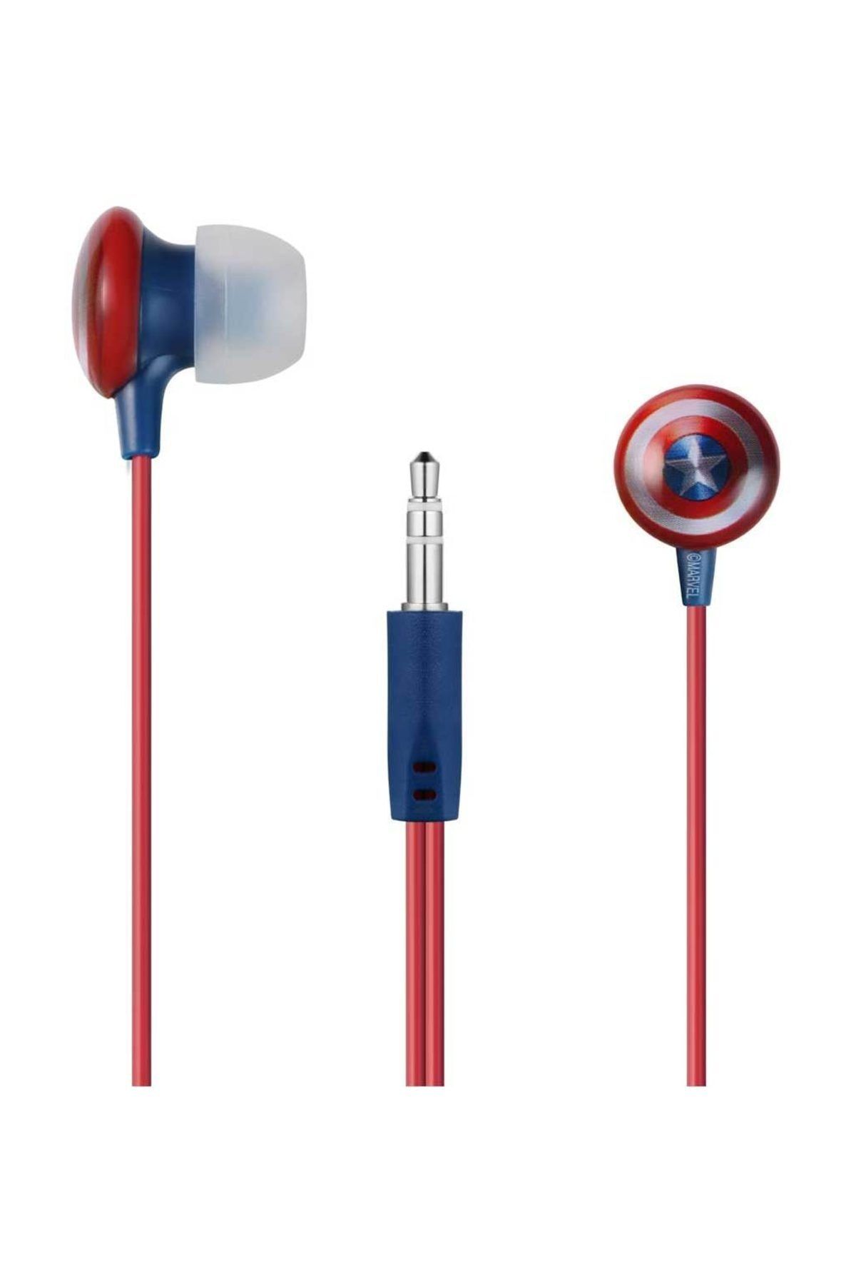 Volkano Marvel Avengers Captain America Kulak İçi Kulaklık Çantalı