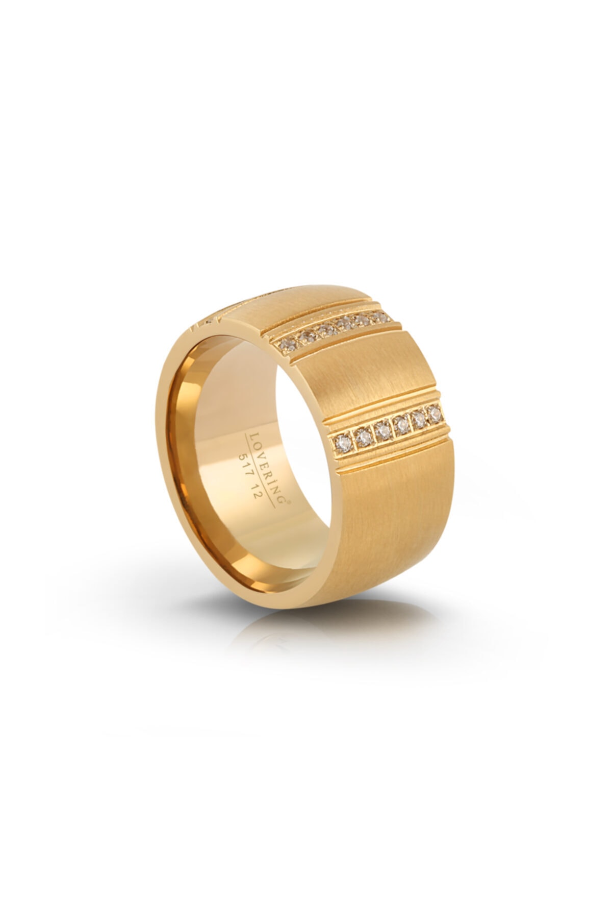 Lovering Lvr517b Bayan Çelik Yüzük