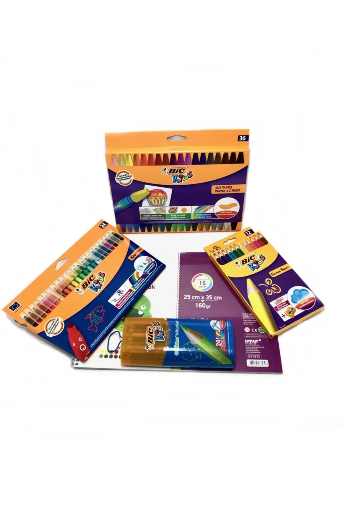Bic Boyama Seti-2 - Hediyeli (, Craft & Arts)