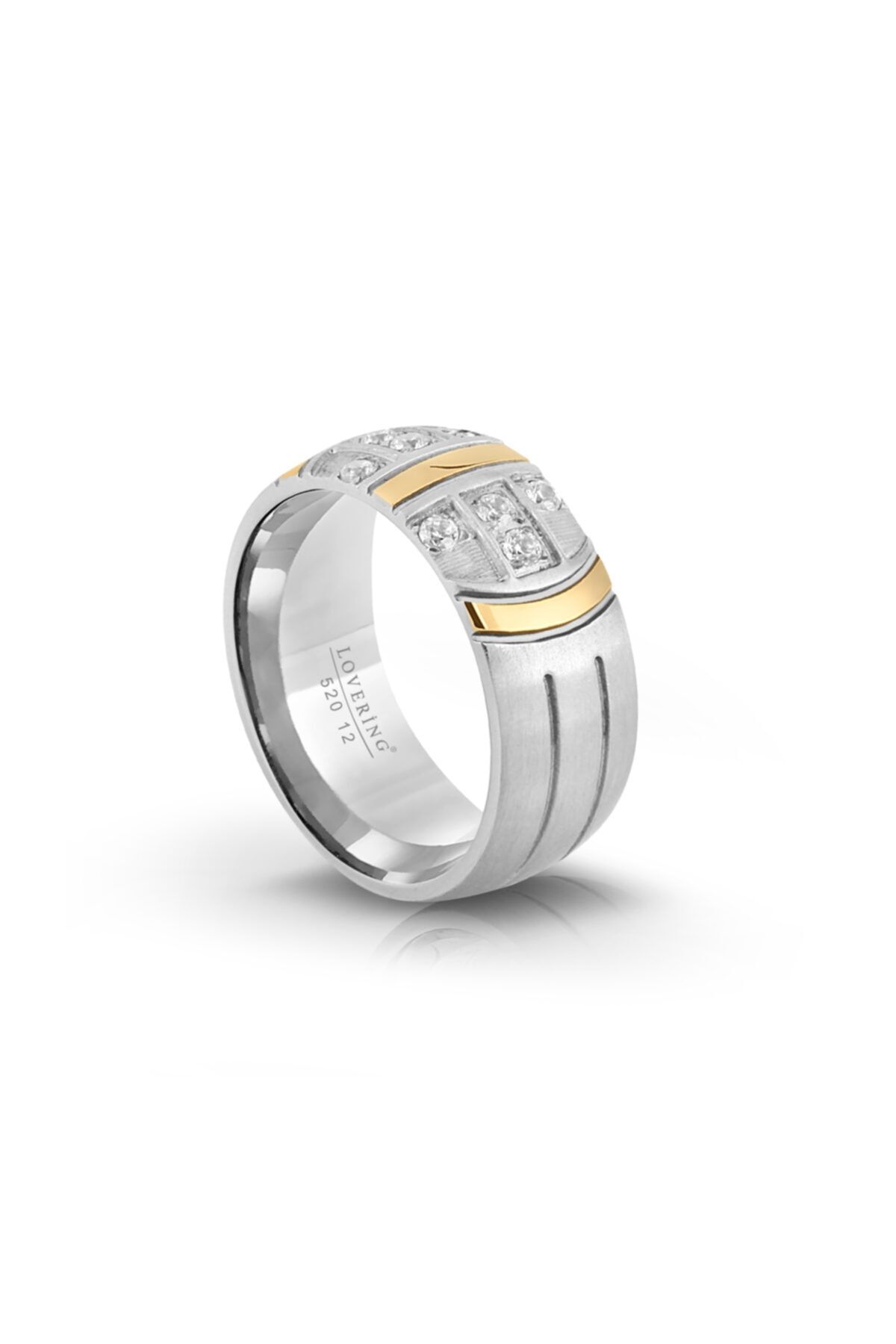 Lovering Lvr520b Bayan Çelik Yüzük