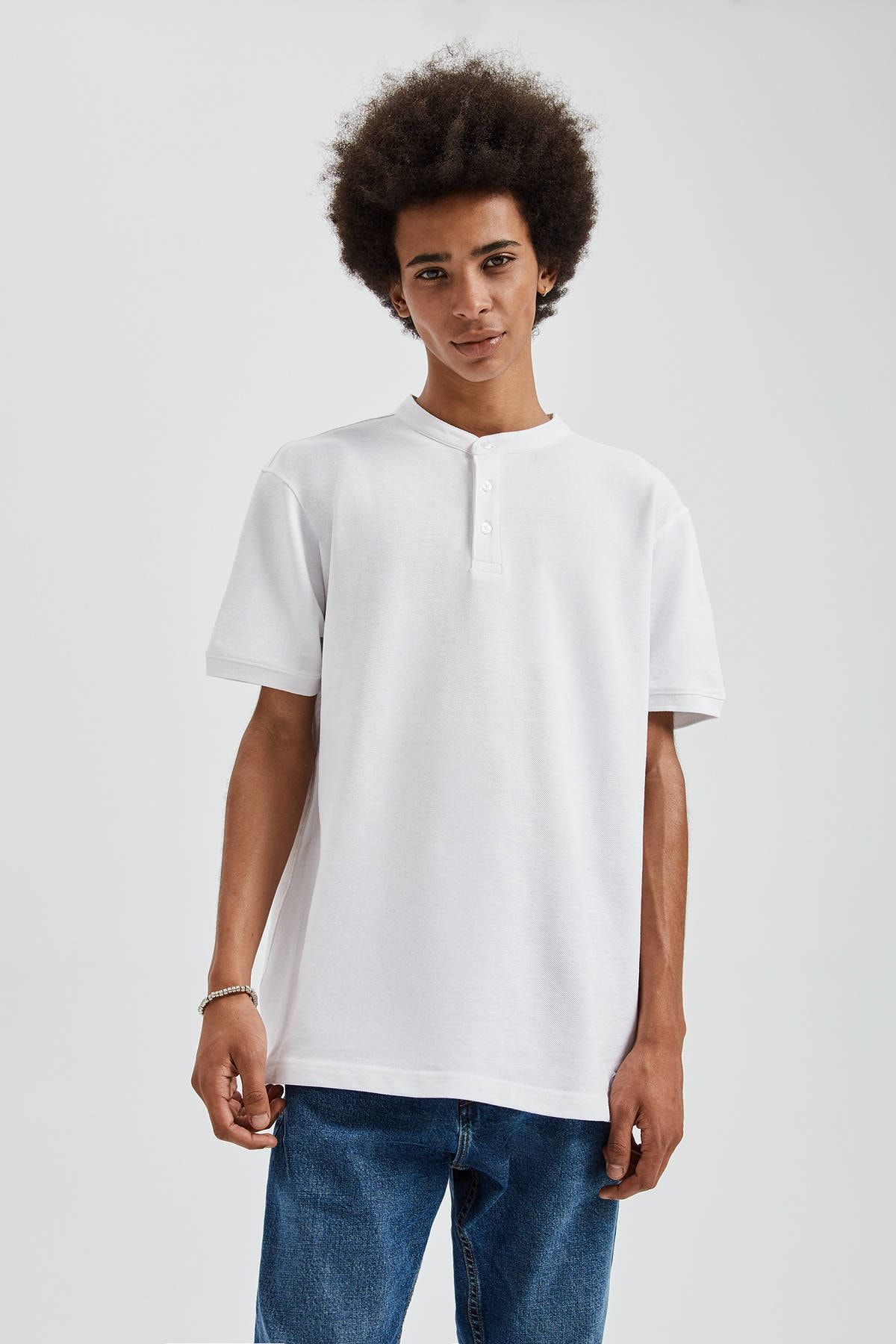 Beyaz Zara Erkek Polo Yaka T Shirt Modelleri Fiyatlari Trendyol