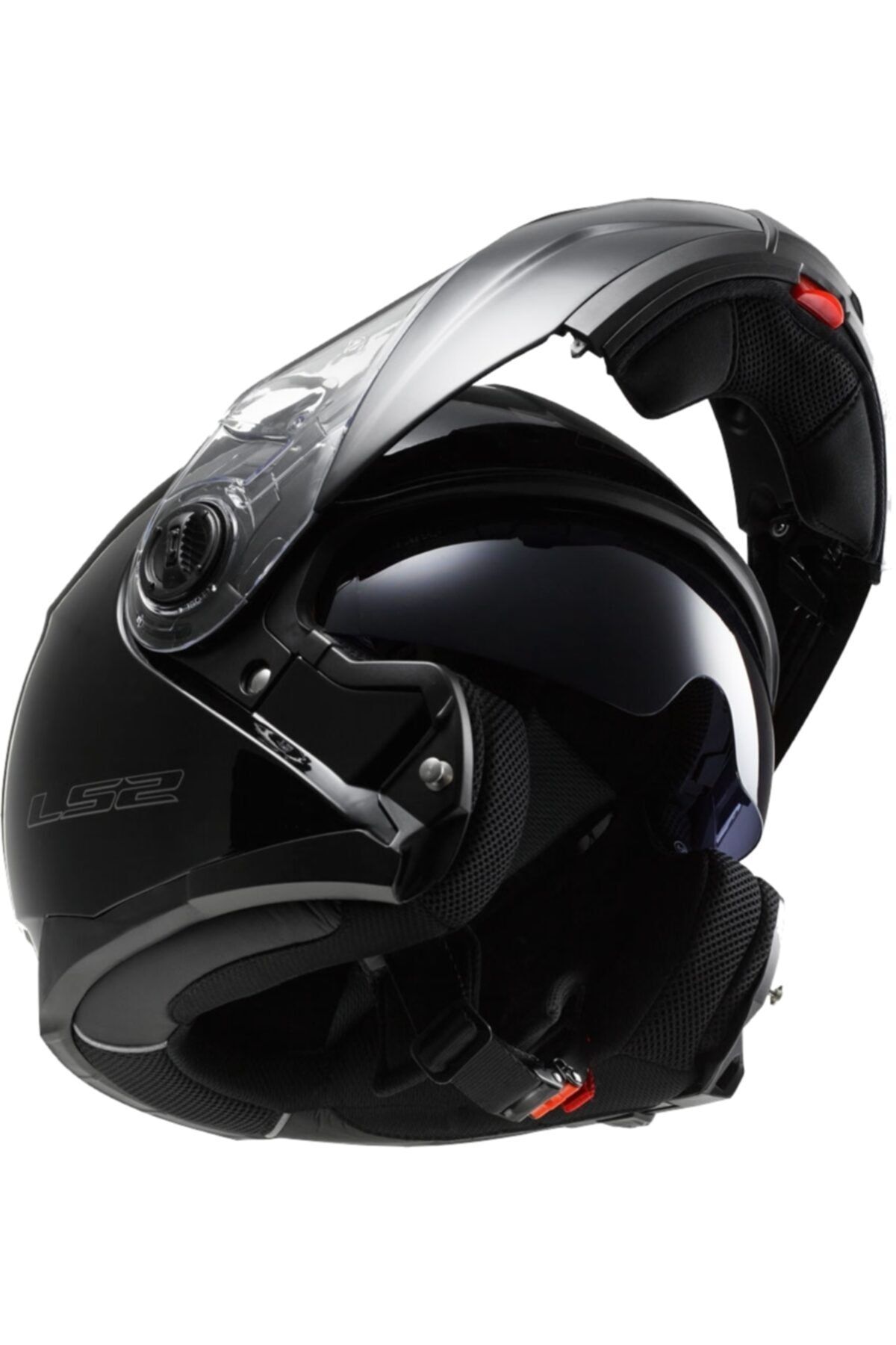 LS2 Ff325 Strobe Siyah Kask