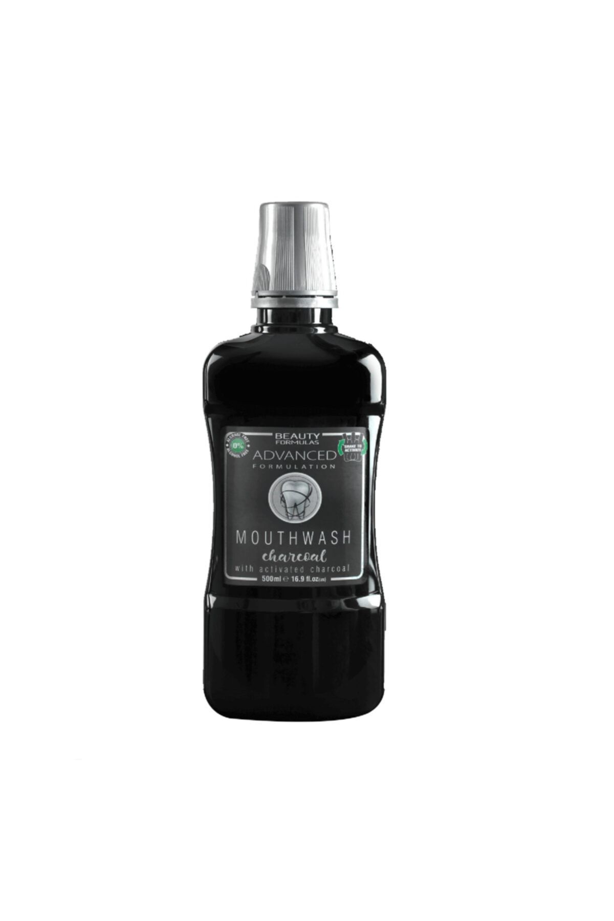 BEAUTY FORMULAS Kömürlü Ağız Çalkalama Suyu 500 Ml